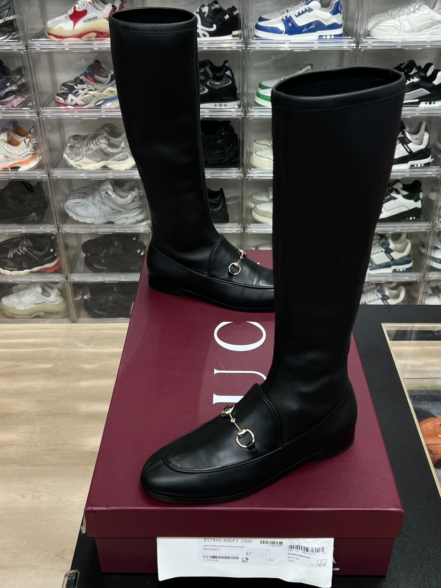 Gucci Gucci Black Boots us_7 Women Size US 7 / IT 37 - 1 Thumbnail