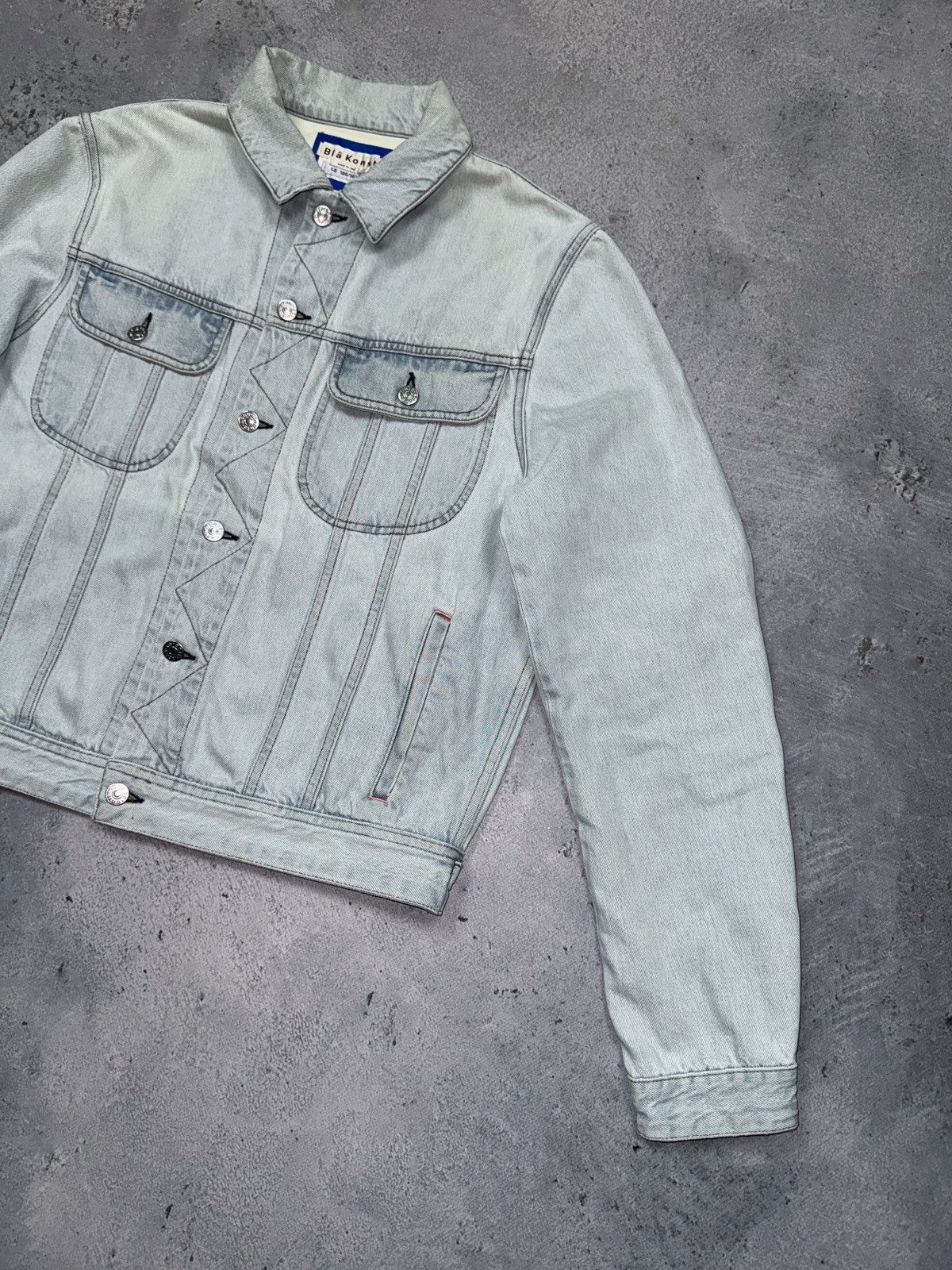 Acne Studios Acne Studios Bla Konst vintage denim jacket Size US M / EU 48-50 / 2 - 3 Thumbnail