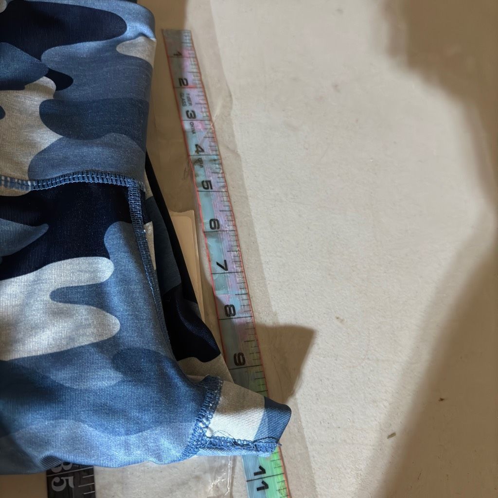 Reebok Reebok High Rise Workout Ready Camo Performance 7/8 Leggings Size 27" / US 4 / IT 40 - 4 Thumbnail