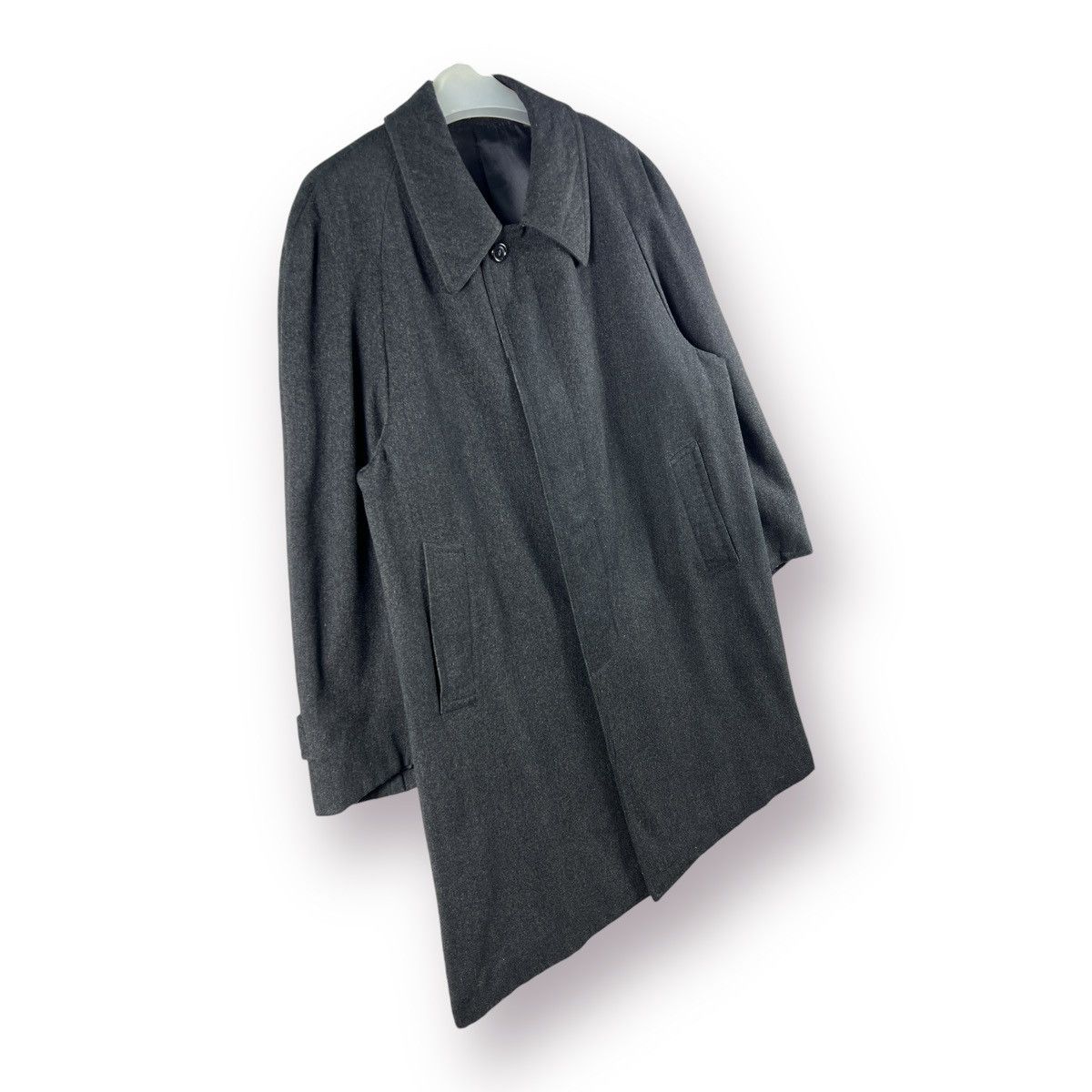 DAKS × Liberty × Vintage 🔥Rare🔥 Vintage Daks London Wool Hidden Button Long Coat Size US M / EU 48-50 / 2 - 3 Thumbnail