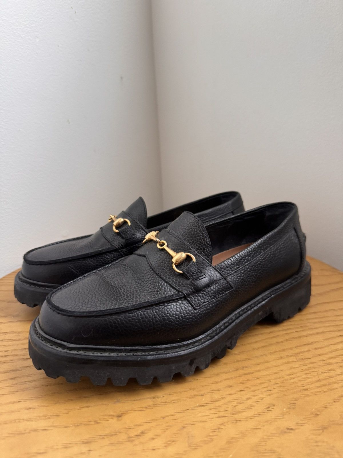 Blackstock & Weber Mason Horse Bit Loafer Onyx Lug Sole - Sz 6 Size US 6 / EU 39 - 1 Thumbnail