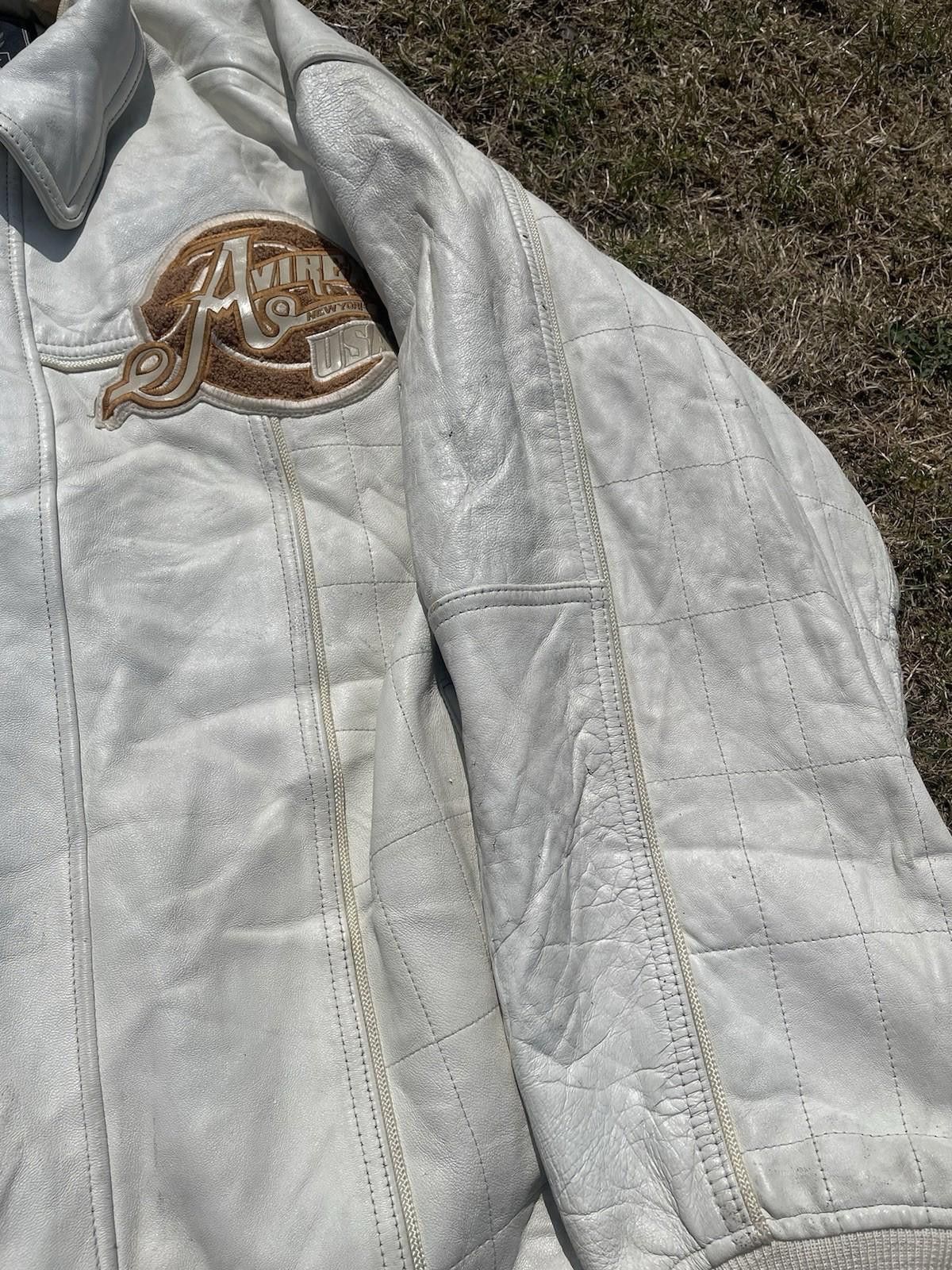 Avirex Vintage 90s Hip Hop Avirex Leather Jacket Size US XXL / EU 58 / 5 - 7 Thumbnail
