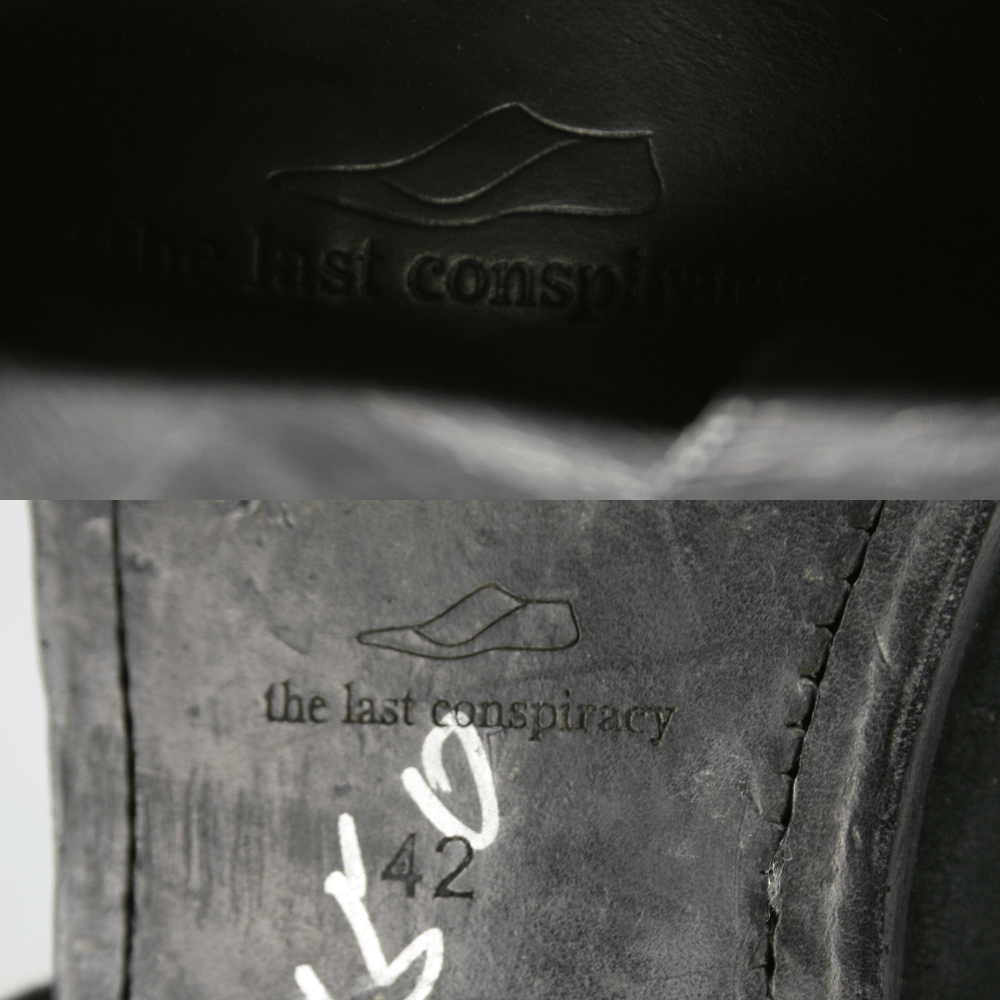 The Last Conspiracy Horse Leather Combat Mid Boots Size US 8 / EU 41 - 9 Thumbnail