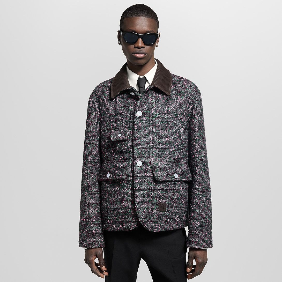 Louis Vuitton Tweed Gardening Workwear Jacket Size US XXL / EU 58 / 5 - 2 Thumbnail