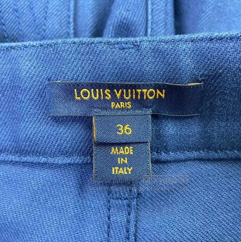 Louis Vuitton Louis Vuitton Blue Cotton Women's Denim Pants . Size 30" / US 8 / IT 44 - 6 Thumbnail