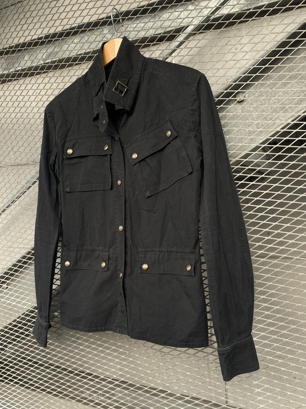 Balenciaga Balenciaga Le Dix Autumn 2001 Cargo Pockets Runway Shirt Size L / US 10 / IT 46 - 7 Thumbnail
