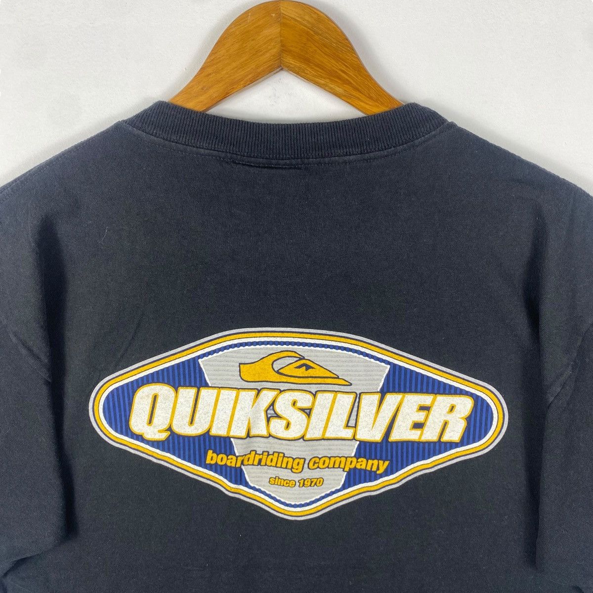 Quiksilver Vintage QUIKSILVER Boardriding Company Graphic Surf Tee Size US L / EU 52-54 / 3 - 2 Thumbnail