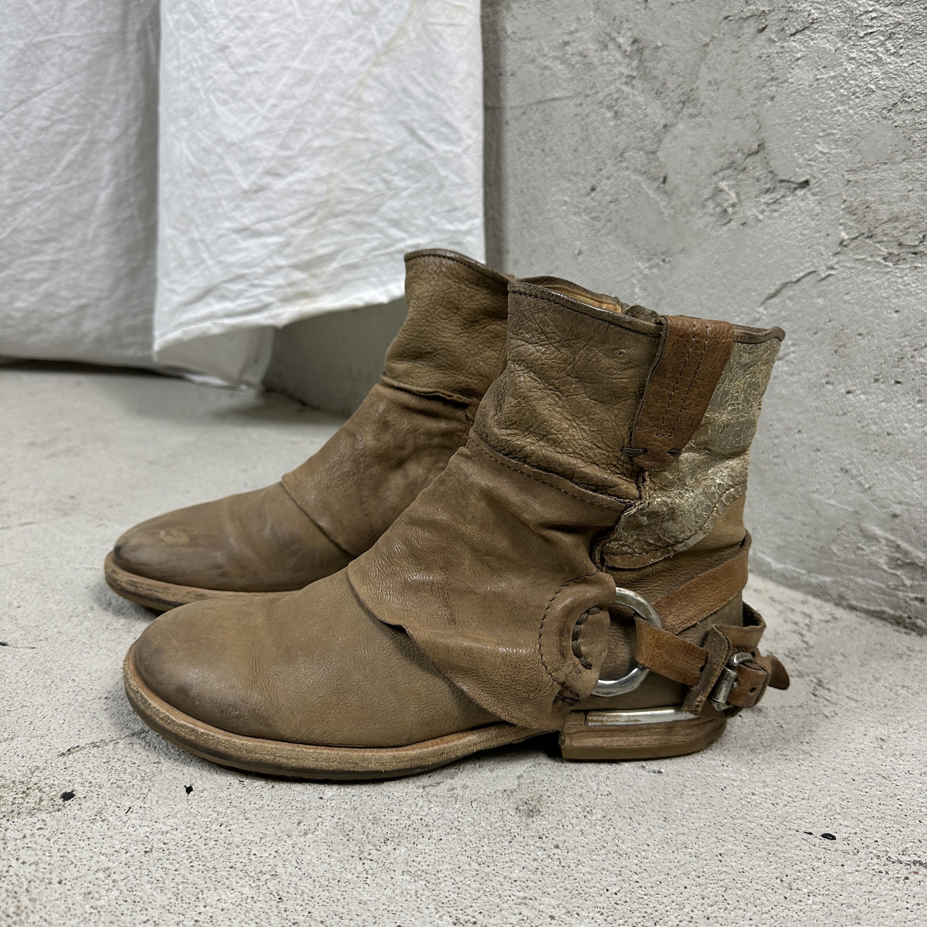 Vintage Vintage AS 98 Avant-Garde Boots Size US 6 / IT 36 - 3 Thumbnail