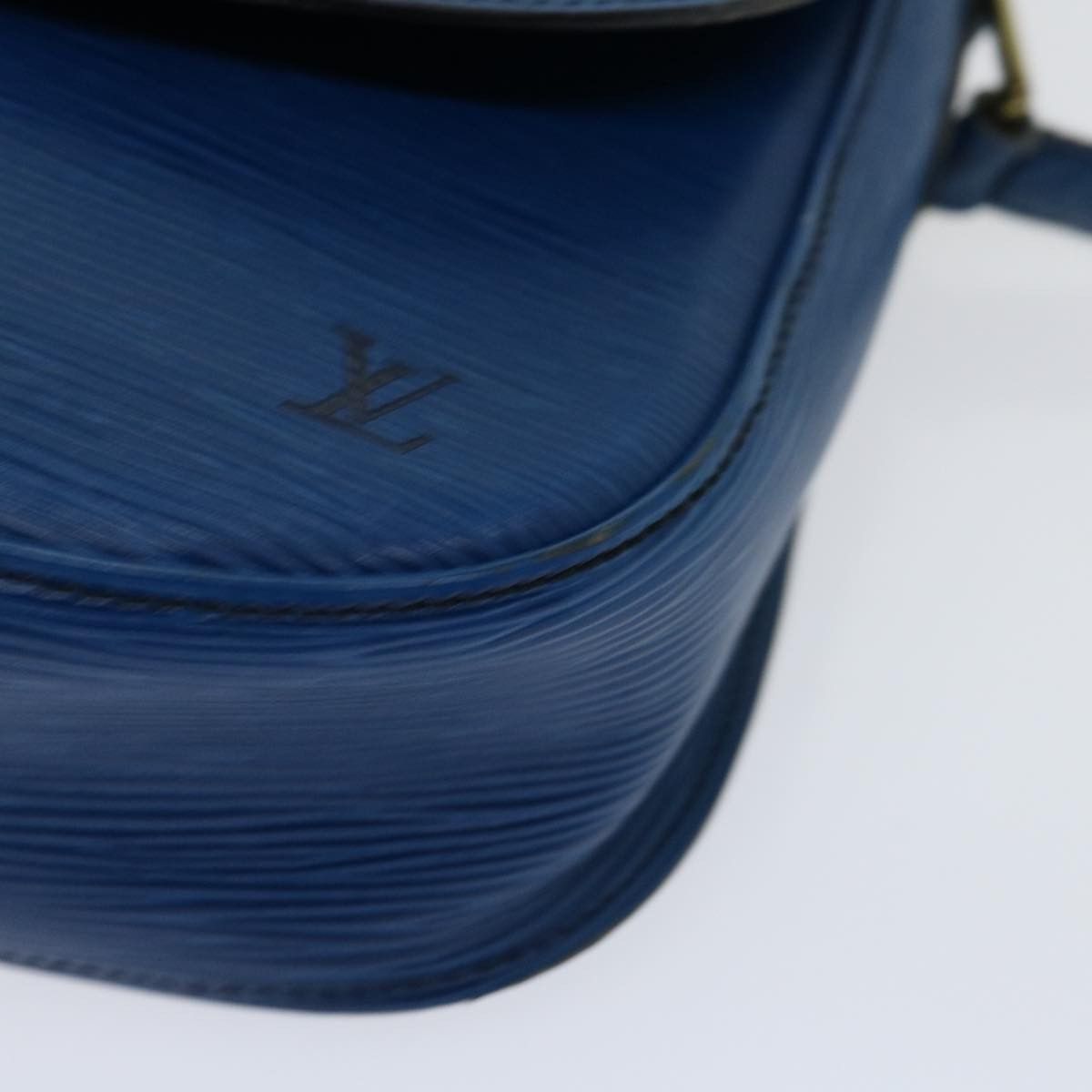 Louis Vuitton LOUIS VUITTON Epi Saint Cloud GM Shoulder Bag Blue M52195 Size ONE SIZE - 11 Thumbnail