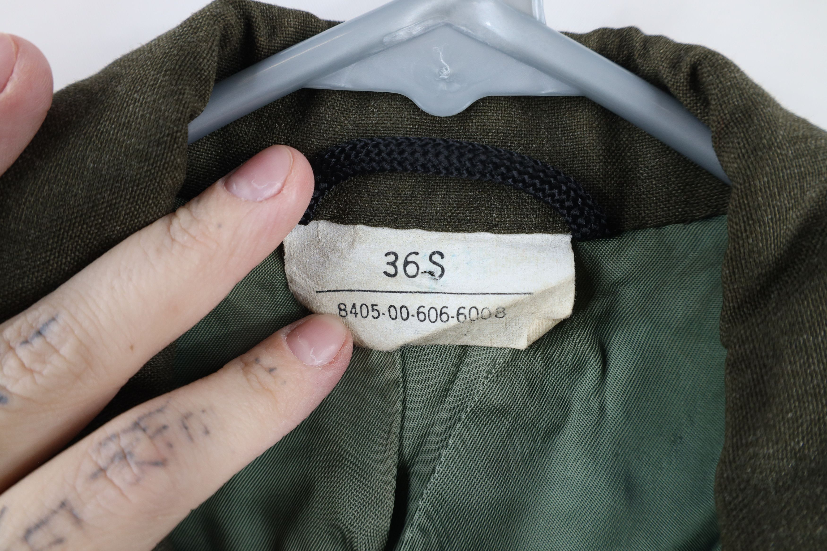 Vintage Vintage 70s Vietnam War Military Coat Jacket Green USA Size US S / EU 44-46 / 1 - 9 Thumbnail
