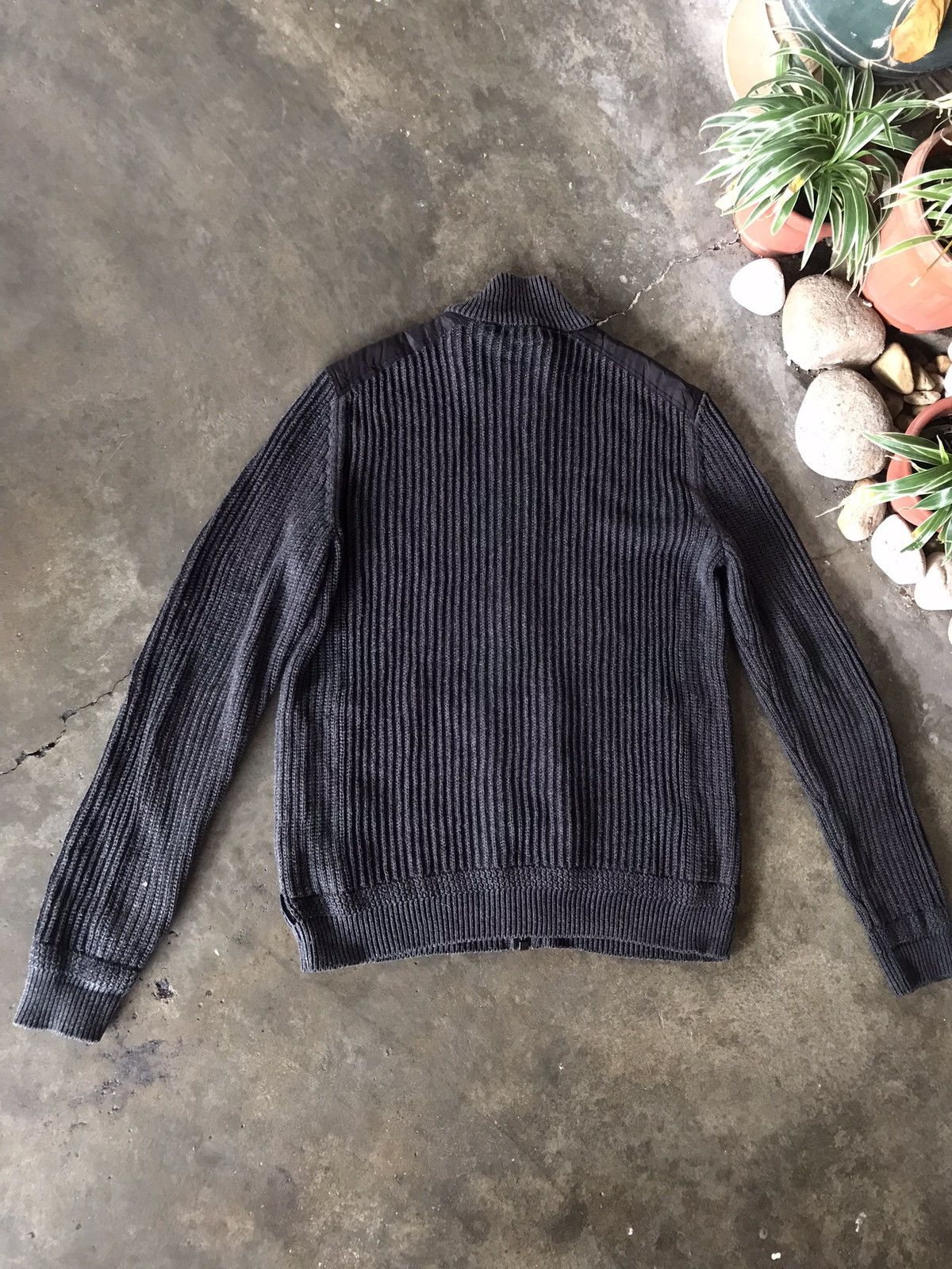 Calvin Klein Knitwear Material Jacket by Calvin Klein Jeans Size M / US 6-8 / IT 42-44 - 14 Thumbnail