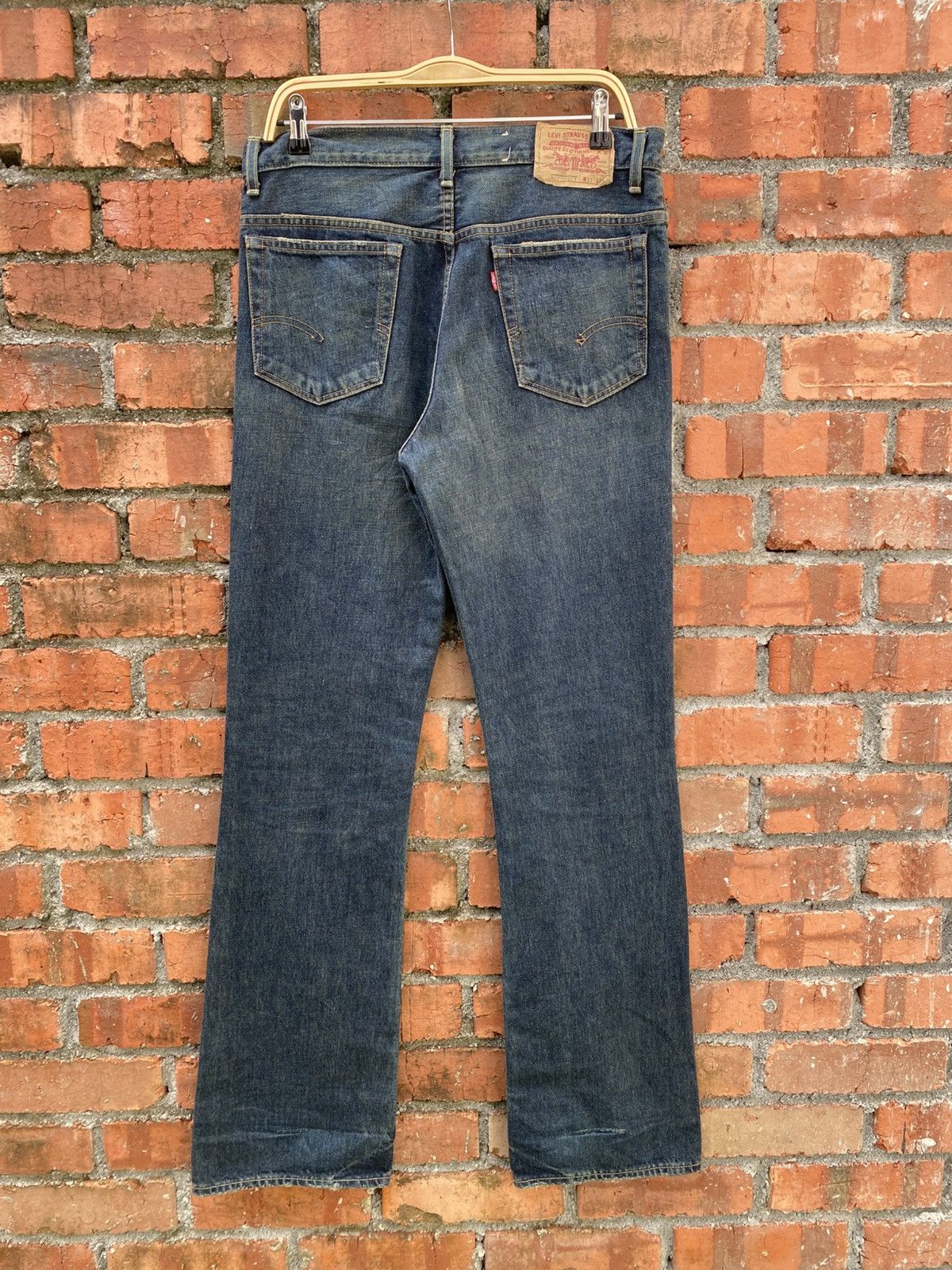 Levi's × Levi's Vintage Clothing × Vintage W34x35 vintage levi's 517 big E flare bell bottom boot cut Size US 34 / EU 50 - 2 Thumbnail