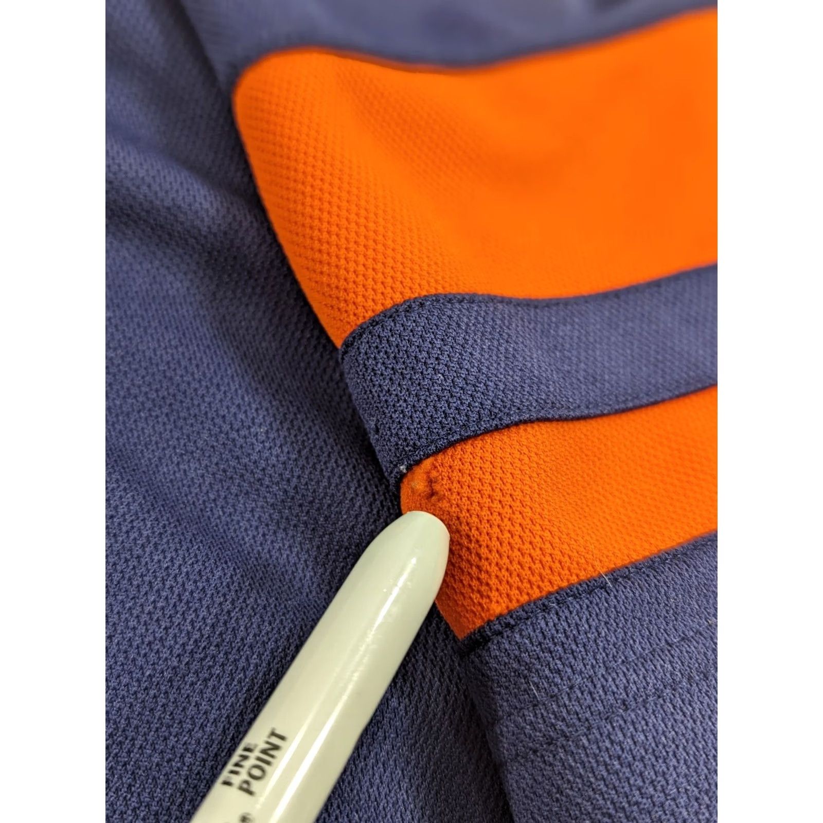 Starter VINTAGE Clemson Tigers Starter Polo 3XL Mens Blue Orange Short Sleeve Logo Tee Size US XXL / EU 58 / 5 - 5 Thumbnail