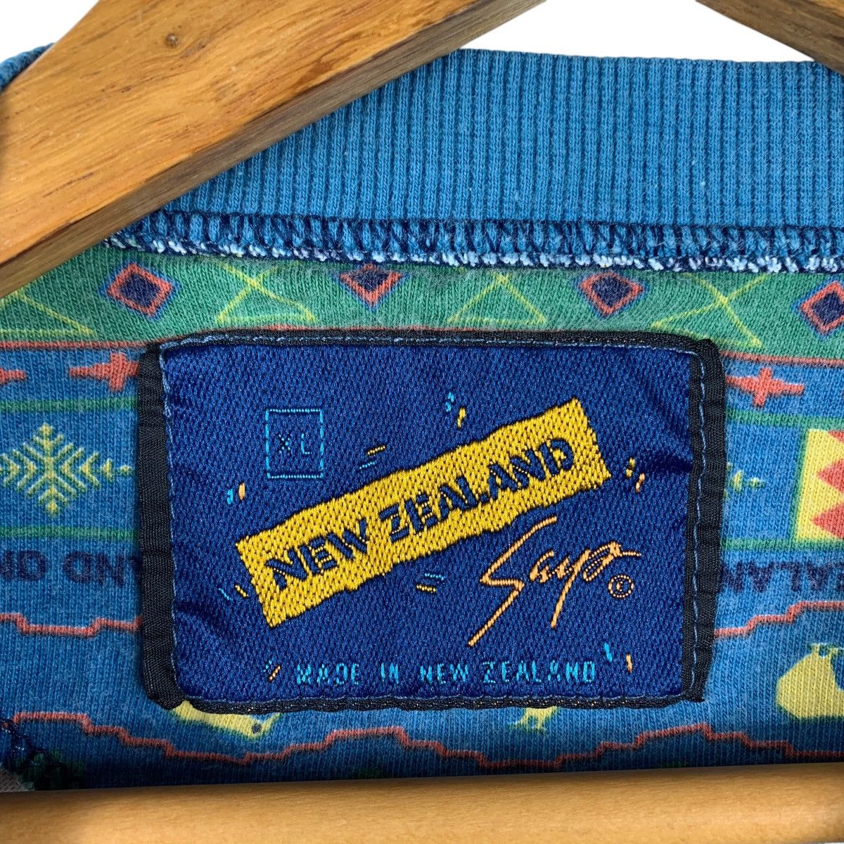 New Zealand Outback Vintage NEW ZEALAND Full printed art tees Size US XL / EU 56 / 4 - 3 Thumbnail