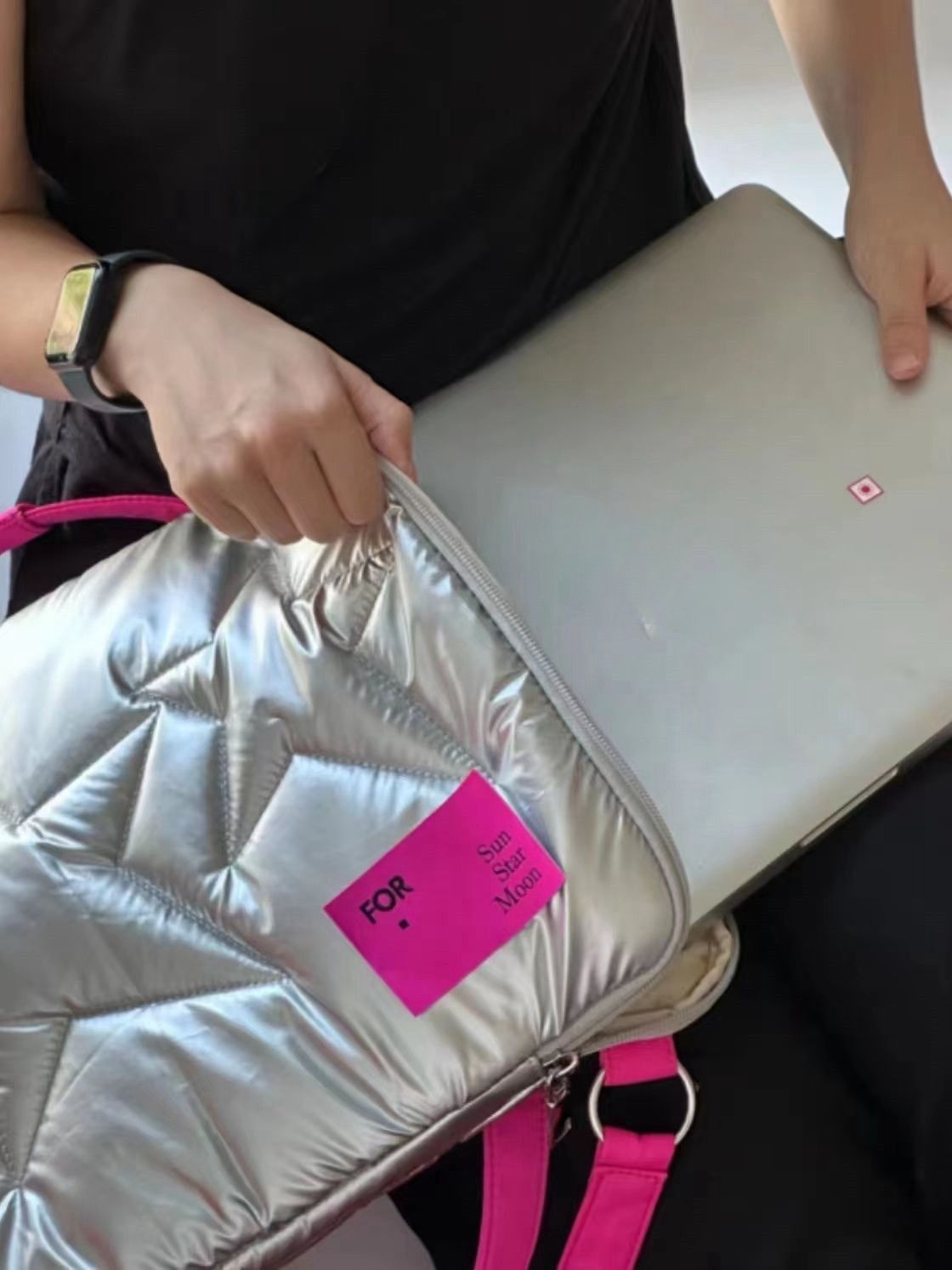 The Unbranded Brand Cool Star Laptop Backpack Size ONE SIZE - 5 Thumbnail