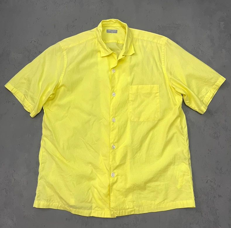 Comme des Garcons Comme Des Garcons Yellow Shirt Size US M / EU 48-50 / 2 - 1 Thumbnail