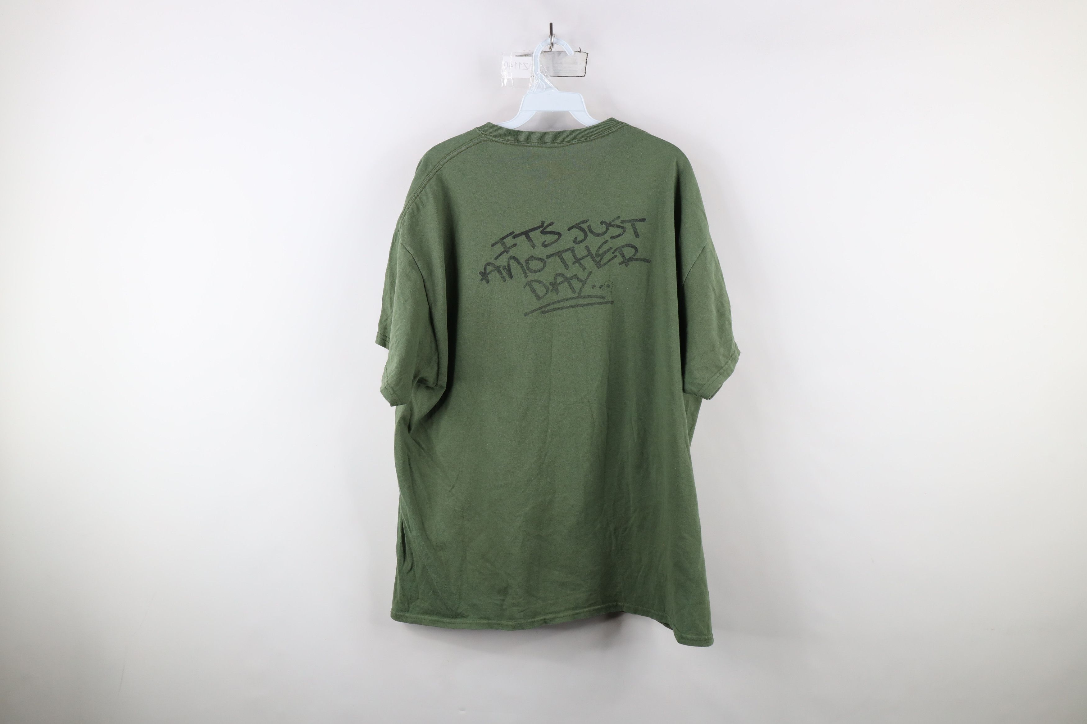 Vintage Vintage Streetwear Invoke F**k You Gun Short Sleeve T-Shirt Size US XL / EU 56 / 4 - 8 Thumbnail
