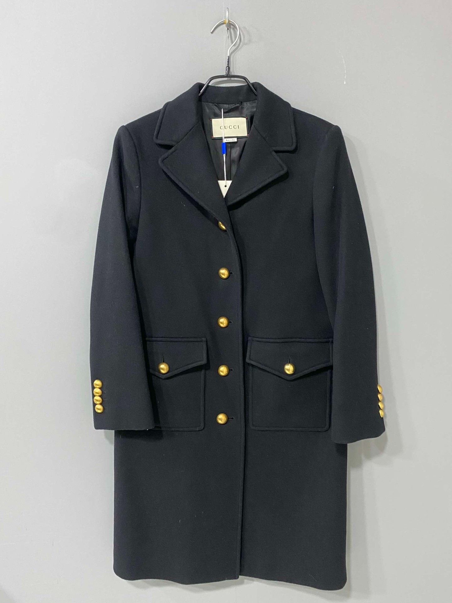 Gucci Gucci's back belt makes an old metal coat 2501-Nextarrow Size XS / US 0-2 / IT 36-38 - 1 Thumbnail