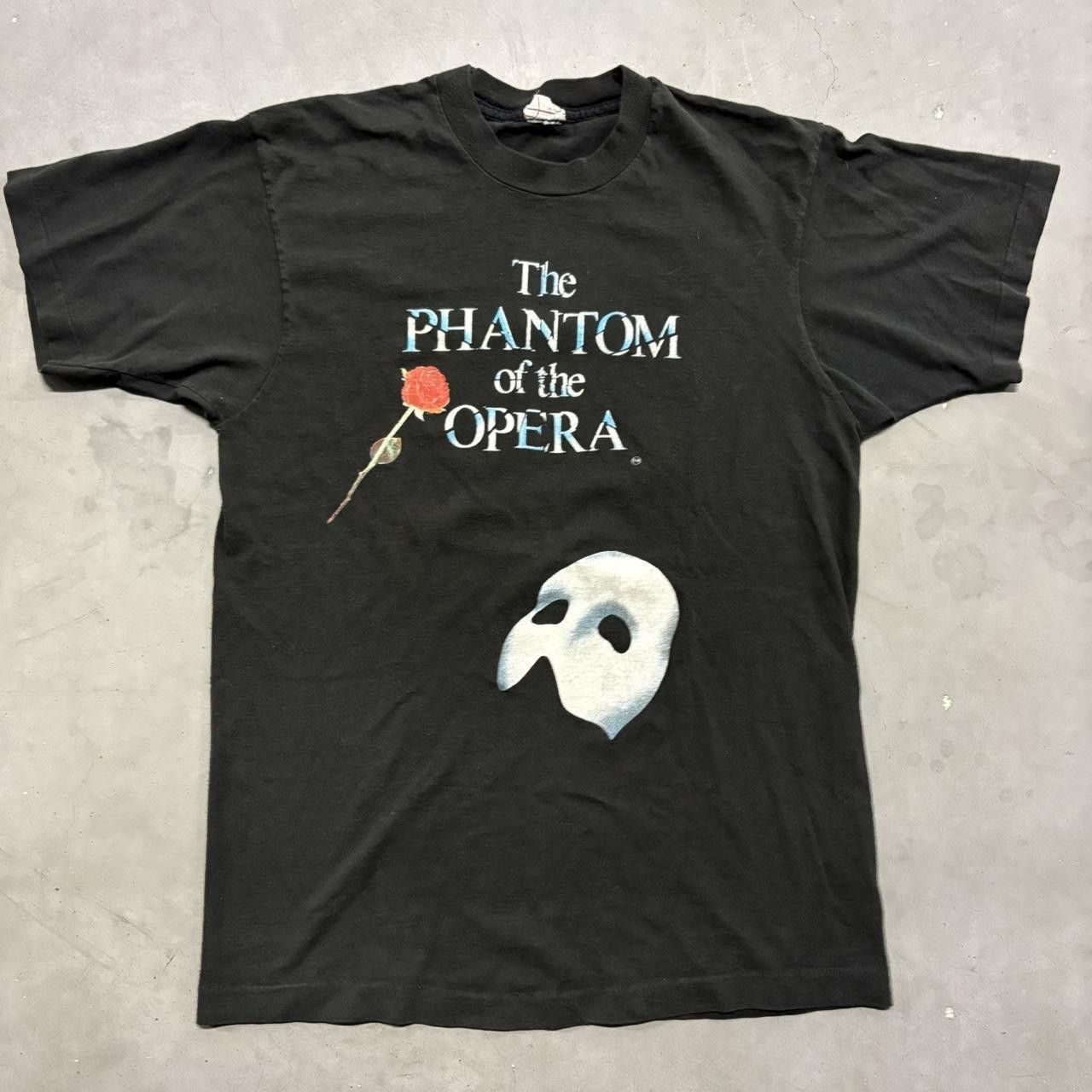 Vintage Crazy Vintage Y2K/2000s 1986 Phantom of the Opera Single Stitch Movie Tee! Size US S / EU 44-46 / 1 - 1 Thumbnail