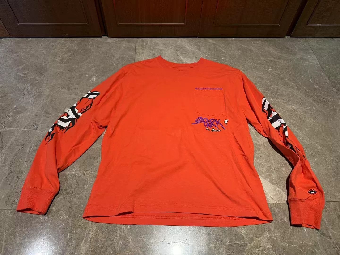 Chrome Hearts Chrome Hearts Collab Red Hoodie L Men Size US L / EU 52-54 / 3 - 1 Thumbnail