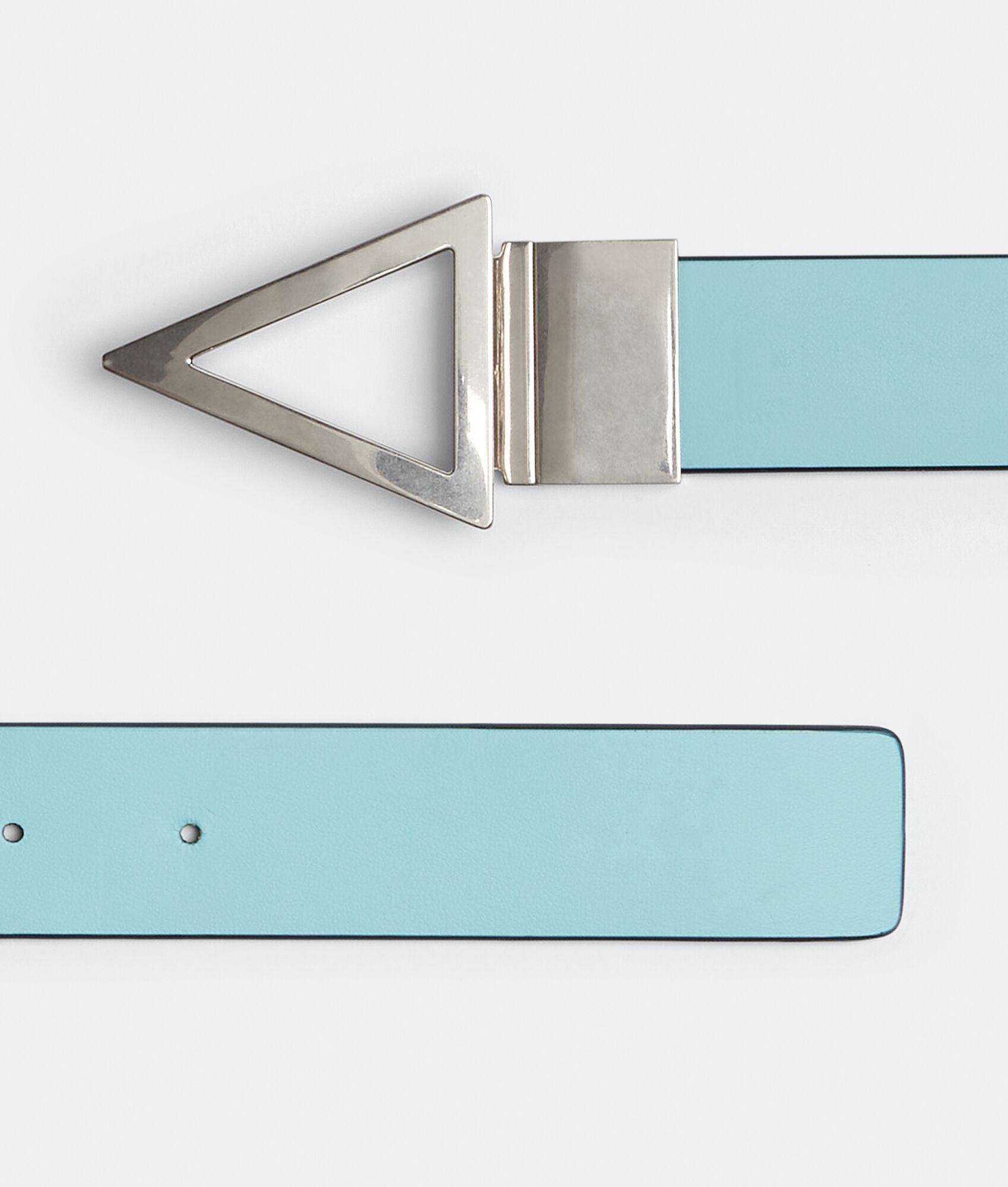 Bottega Veneta o1n1vont0425 Size: 95 / Triangle Belt in Blue Size 38 - 5 Thumbnail