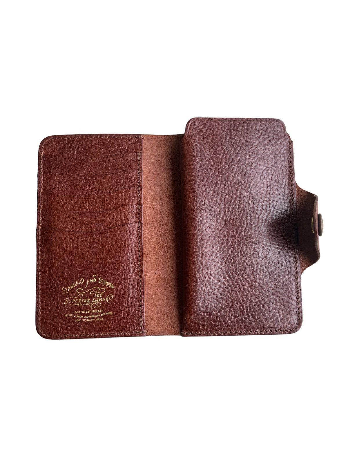 The Superior Labor The Superior Labour 🇯🇵 Leather Phone & Card Holder Wallets Size ONE SIZE - 3 Thumbnail