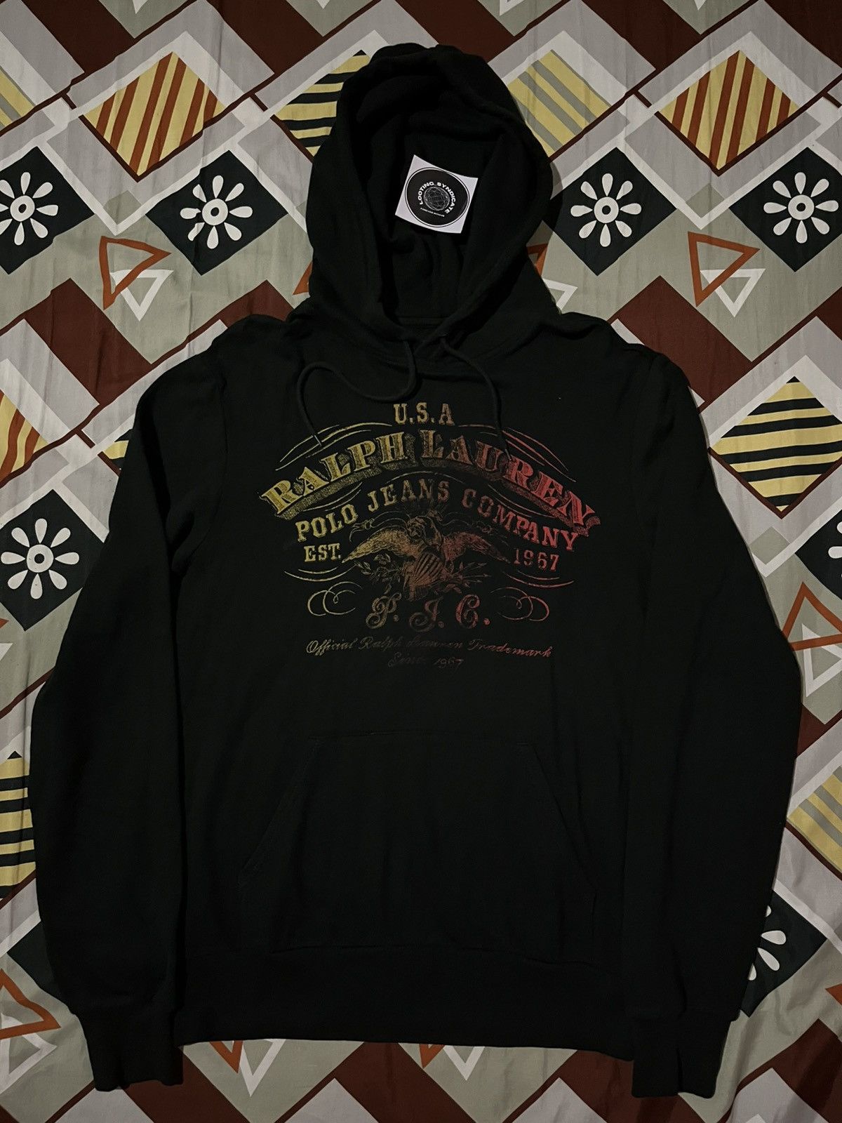 Ralph Lauren Rare Item!!! Ralph Lauren Polo Jeans Company Hoodie Size US M / EU 48-50 / 2 - 1 Thumbnail