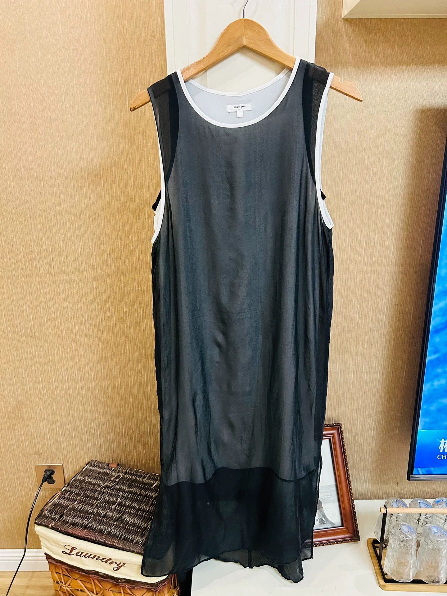 Helmut Lang HELMUT LANG brand sleeveless vest dress - -DMC Size US L / EU 52-54 / 3 - 1 Thumbnail