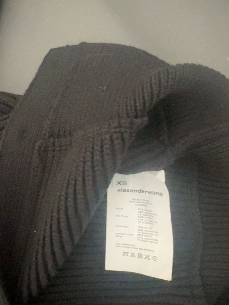 Alexander Wang Alexander Wang Buttoned Short Cardigan- Size XS / US 0-2 / IT 36-38 - 3 Thumbnail