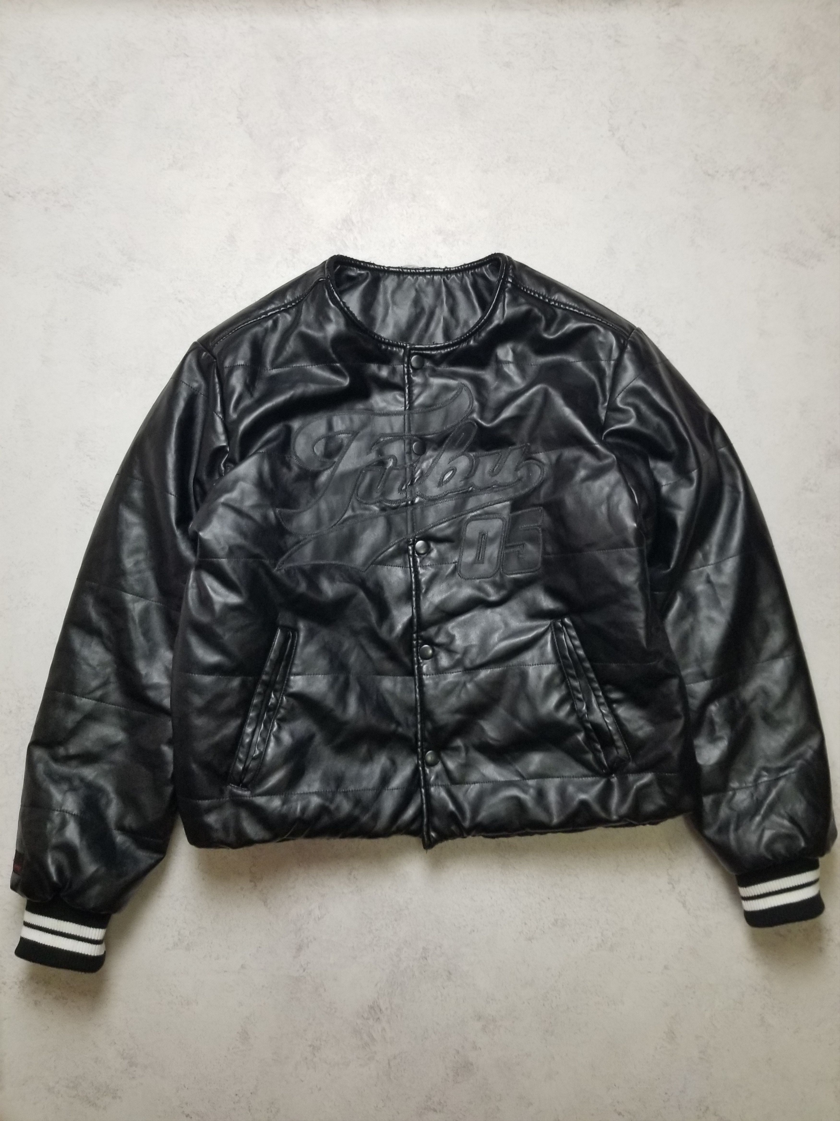 Fubu Fubu 05 Varsity Faux Leather Jacket Size US M / EU 48-50 / 2 - 1 Thumbnail