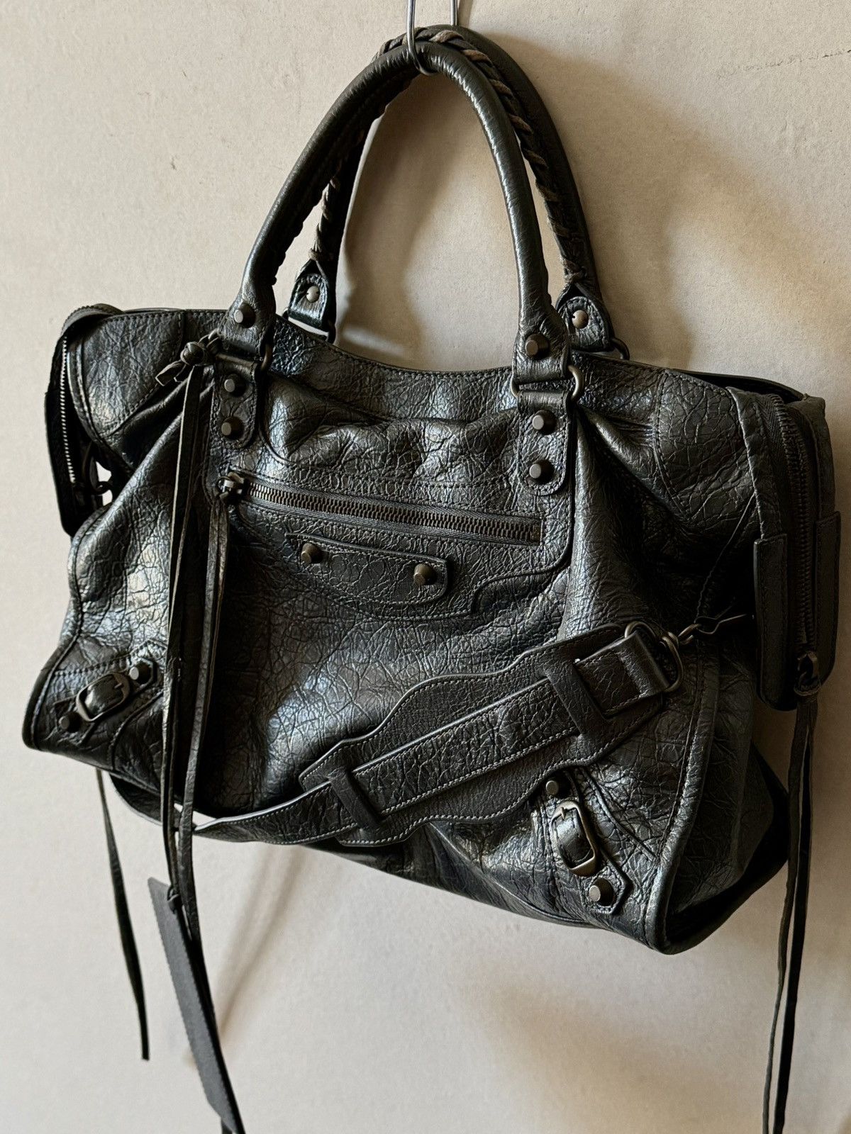 Balenciaga Balenciaga - 2000’s - Classic Motorcycle City - Lambskin Bag Size ONE SIZE - 18 Thumbnail