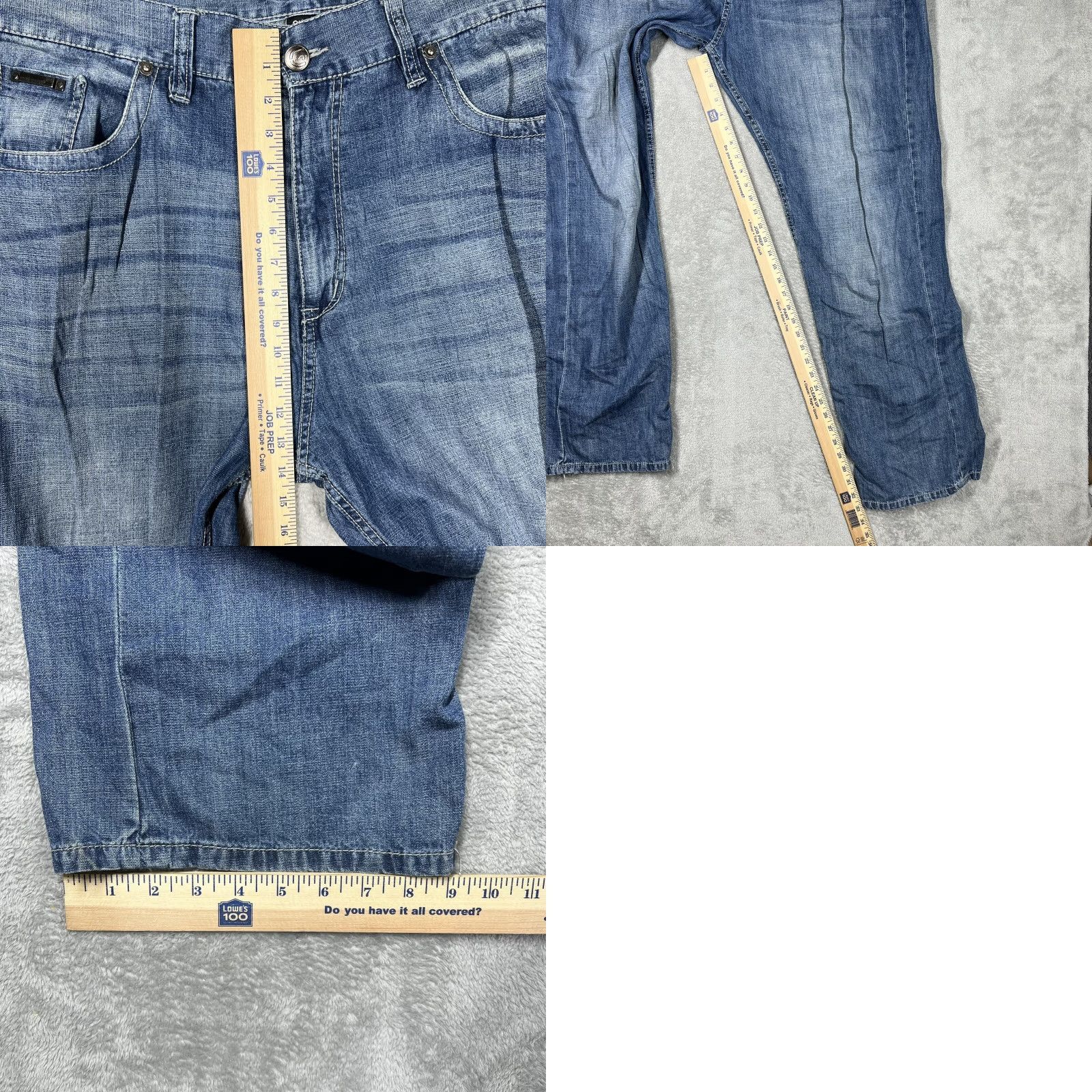 Ecko Unltd. Y2K Ecko Unltd. Jeans Men’s 44x33 Blue Cotton Denim Relaxed Baggy Pants Size US 42 / EU 58 - 9 Thumbnail