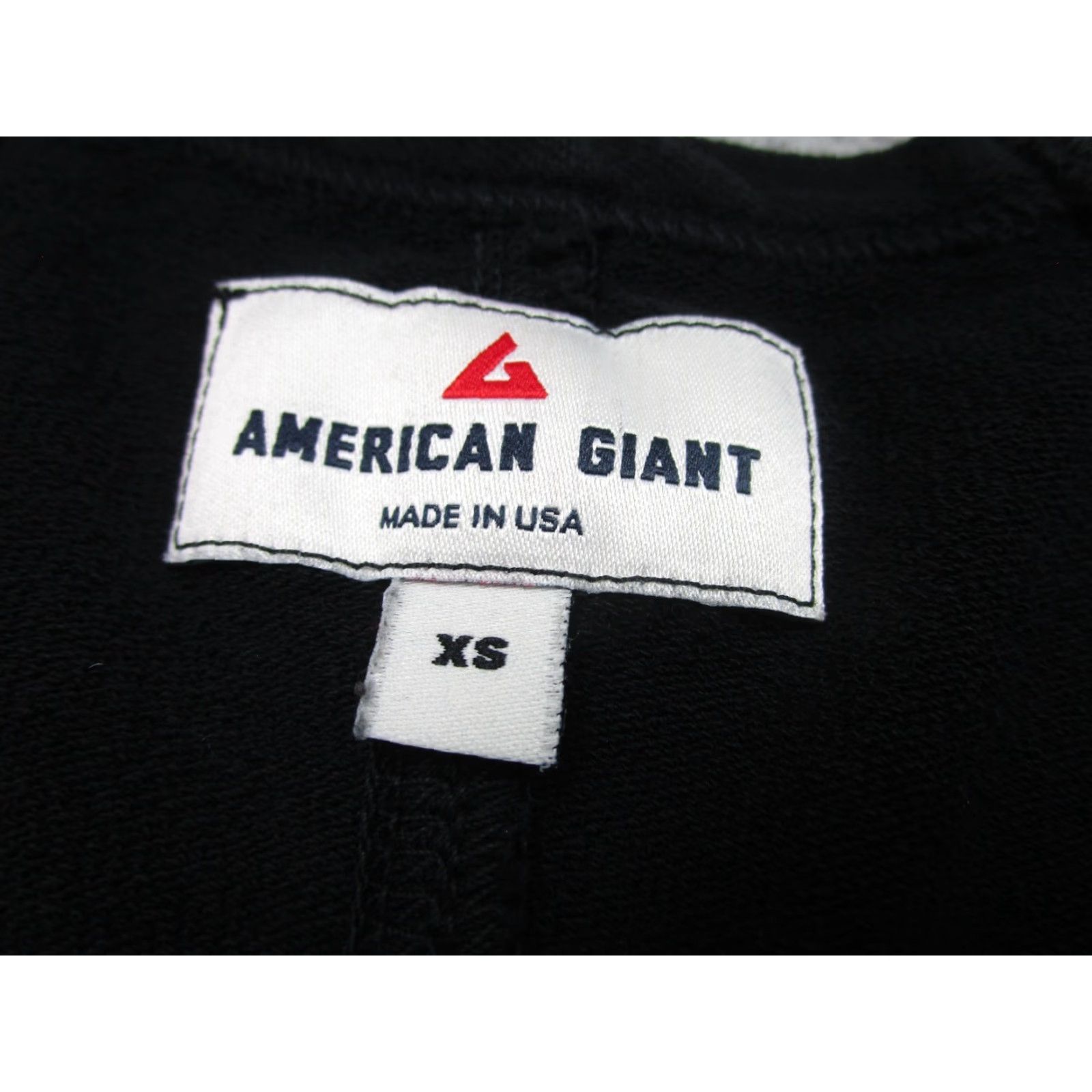 Vintage American Giant Dress Womens XS Black T-Shirt Short Sleeve Raglan Made USA Size XS / US 0-2 / IT 36-38 - 4 Thumbnail