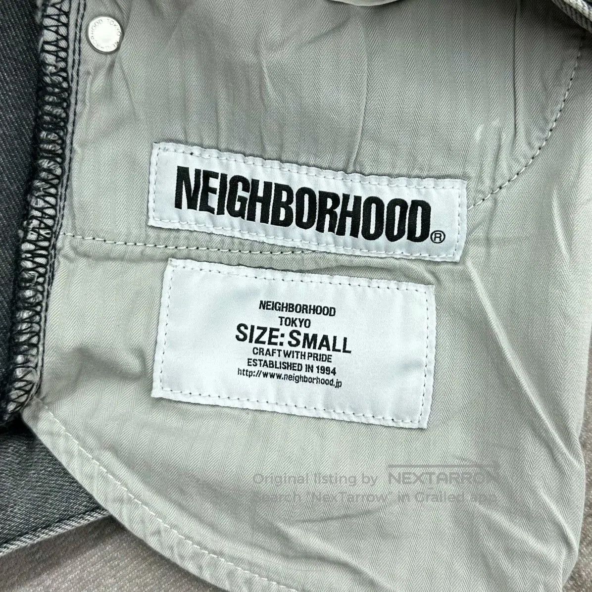 Neighborhood NEIGHBORHOOD 19SS Ripped Washed Jeans. Size US 31 - 7 Thumbnail