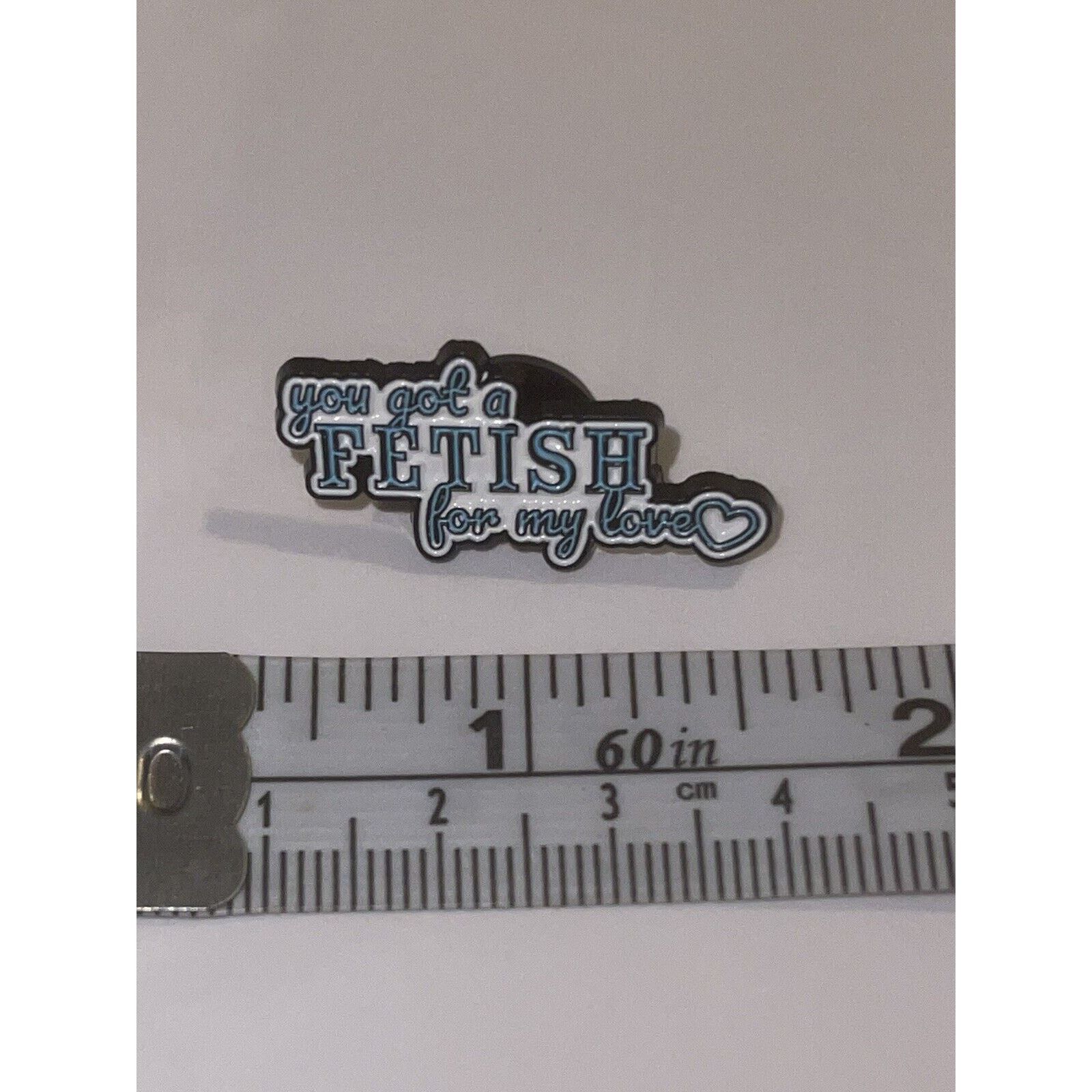 Other For My Love Thought Bubble Pin Brooch Size ONE SIZE - 1 Preview