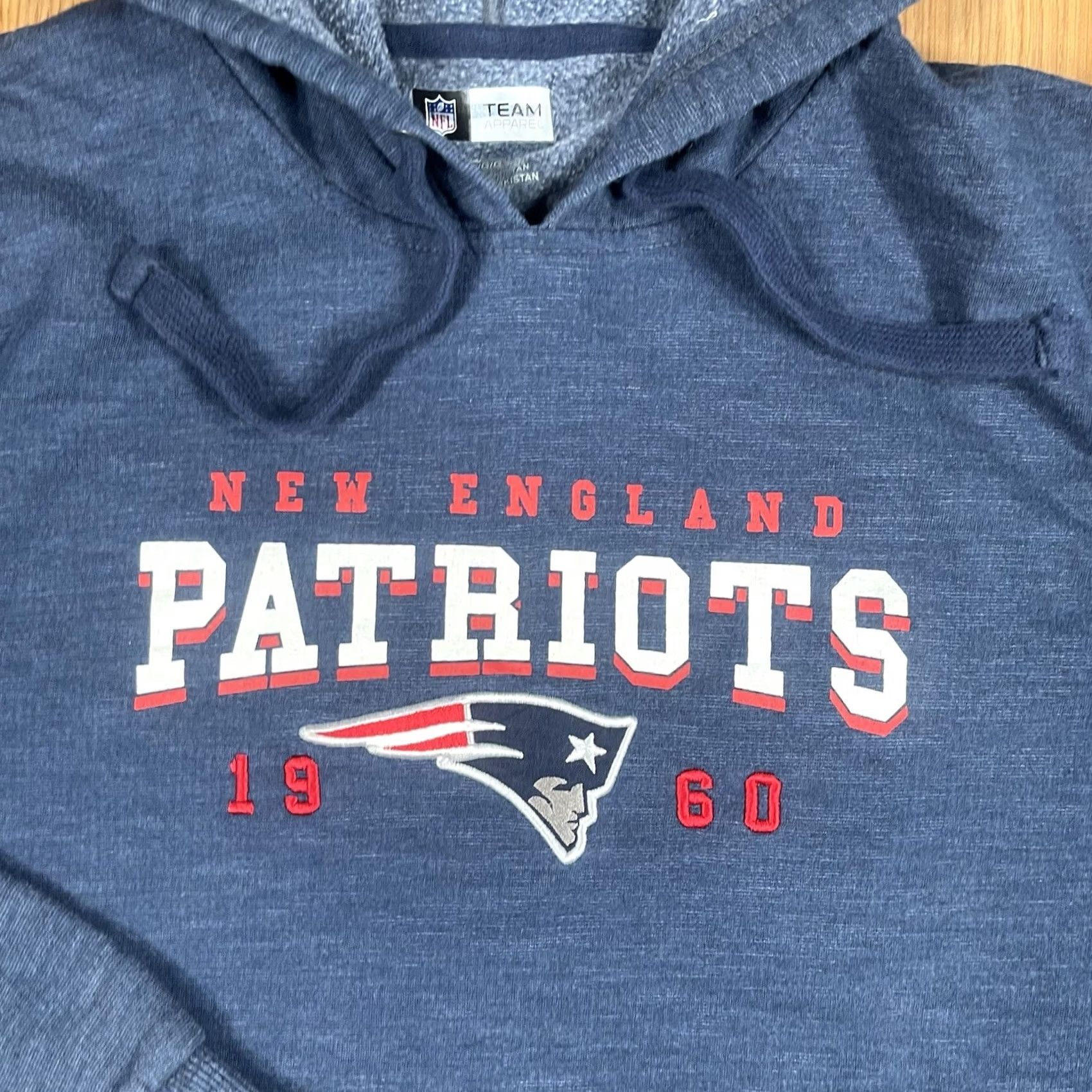 NFL NFL NFL Team Sweatshirt Hoodie Mens L New England Patriots Long Sleeve Shirt Blue Size US L / EU 52-54 / 3 - 2 Thumbnail