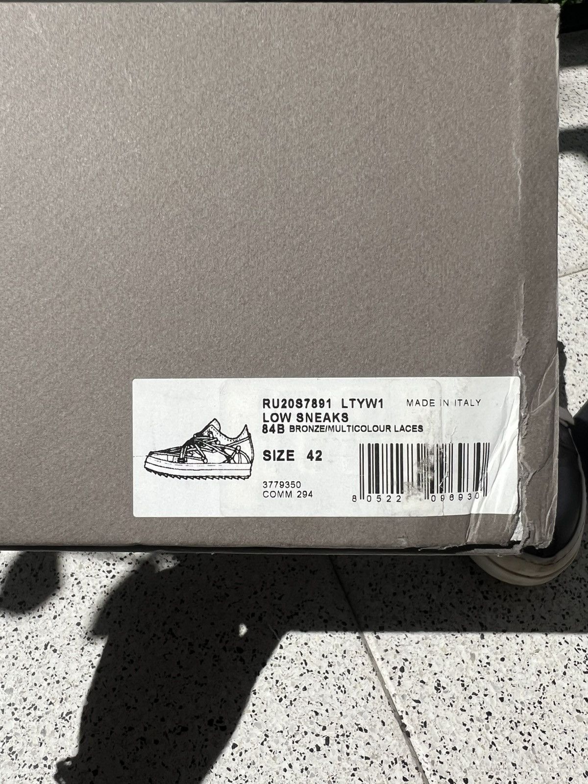 Rick Owens Rick Owens Multicolor Megalace Low Ramones Size US 8.5 / EU 41-42 - 7 Thumbnail