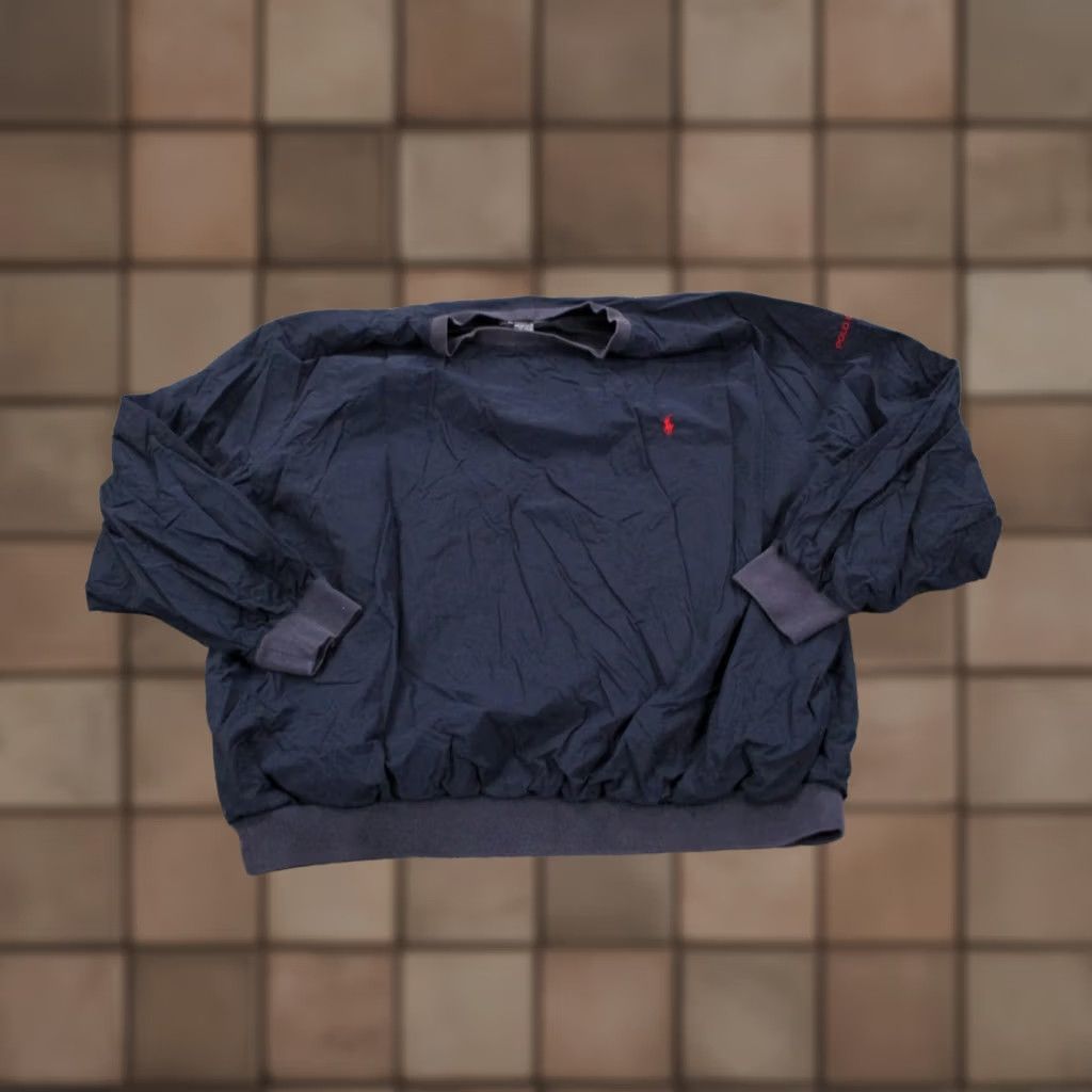 Polo Ralph Lauren Polo Ralph Lauren Sweatshirt Men 2XL Navy Blue Nylon Fleece Pullover Windbreaker Sweatshirt Mens 2XL Navy Blue Nylon Fleece Pullover Windbreaker Size US XXL / EU 58 / 5 - 1 Thumbnail