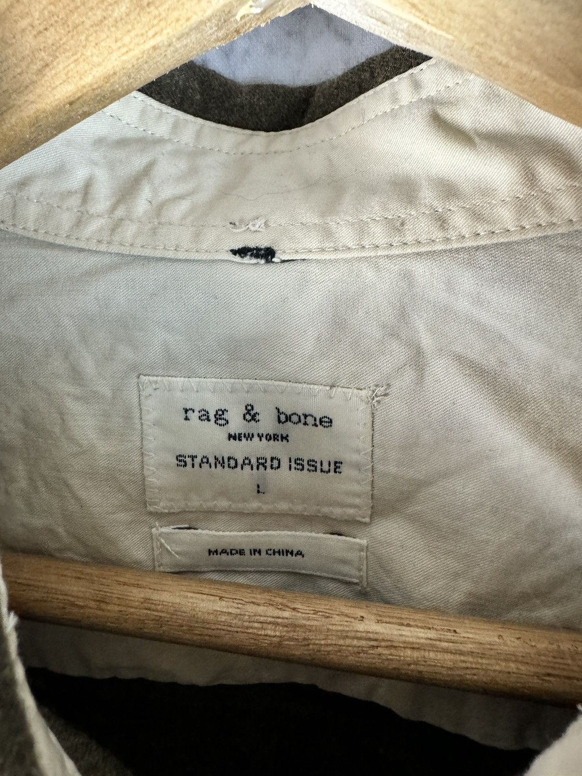 Rag & Bone Rag And Bone Button Down Shirt Size Large Size US L / EU 52-54 / 3 - 3 Thumbnail