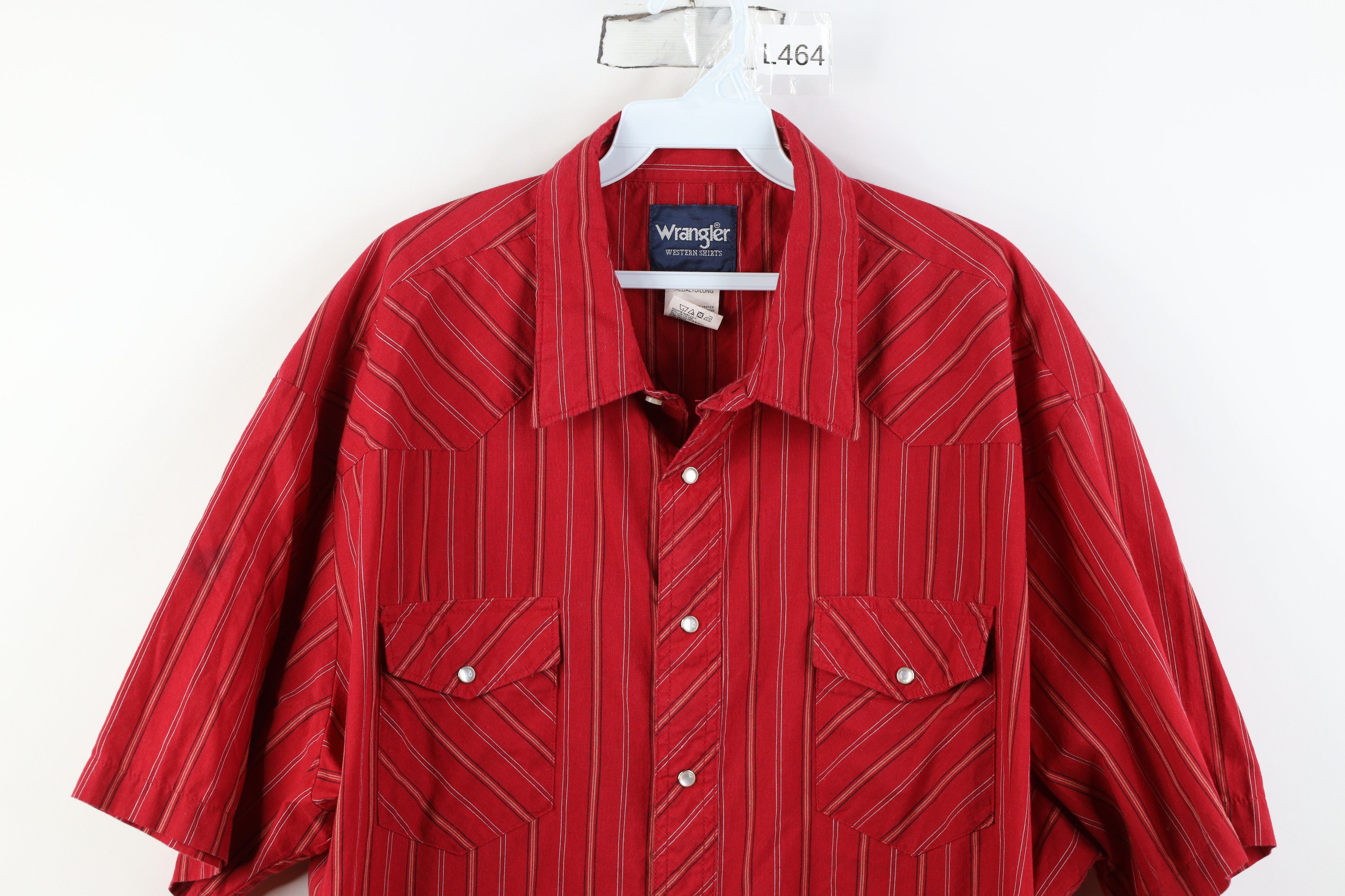 Wrangler Vintage 90s Wrangler Western Rodeo Short Sleeve Button Shirt Size US XXL / EU 58 / 5 - 2 Thumbnail