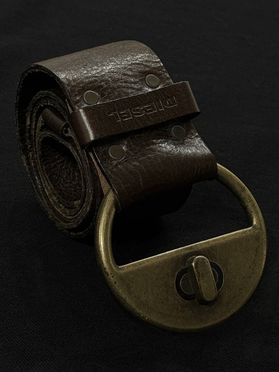Diesel Diesel Leather Vintage Belt Size ONE SIZE - 1 Thumbnail