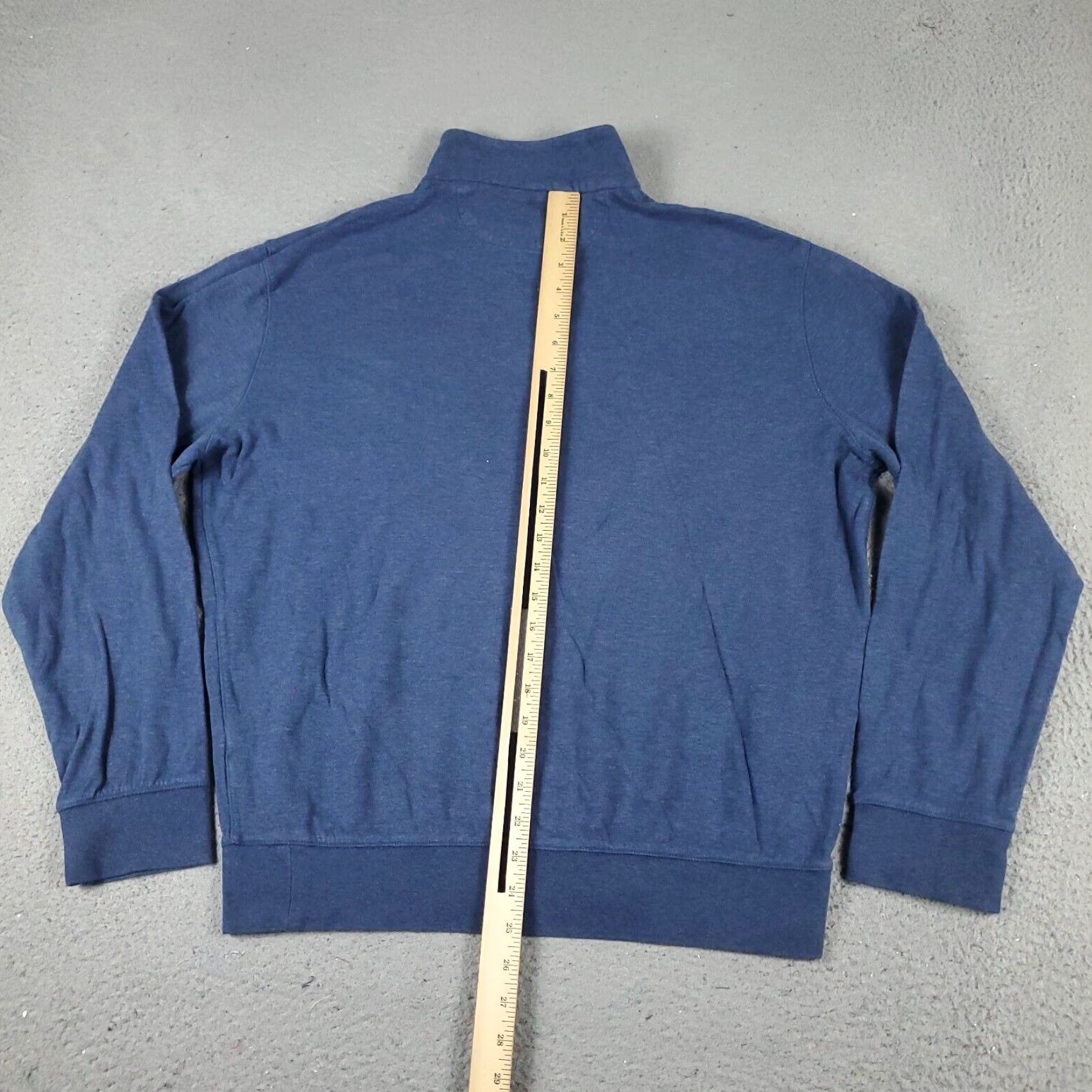 Ralph Lauren Ralph Lauren Blue Pony Logo 1/4 Zip Up Sweater Mens Medium Classic American Pullover Size US M / EU 48-50 / 2 - 7 Thumbnail