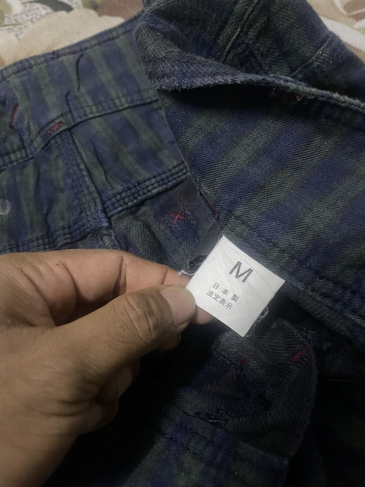 Japanese Brand Betty Smith Bootcut Carpenter Buckled Back Size US 31 - 9 Thumbnail