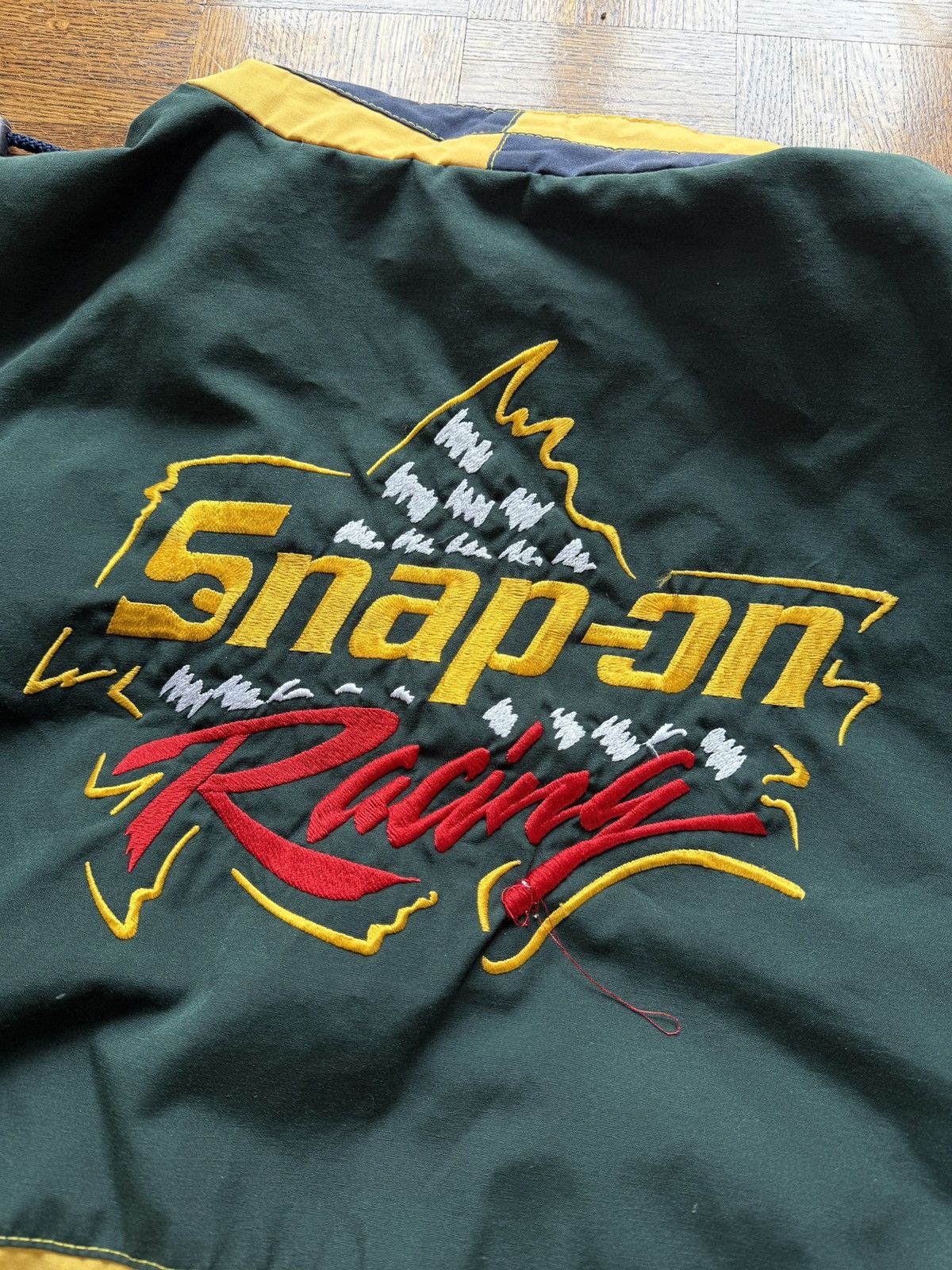 Vintage Vintage Snap On Racing Embroidered Jacket Size US XXL / EU 58 / 5 - 8 Thumbnail