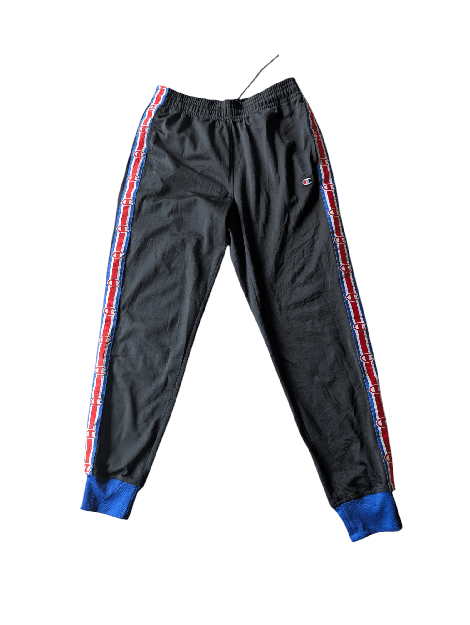 Champion Vintage Champion Jogger Side Tape Sweatpants Size US 30 / EU 46 - 1 Thumbnail