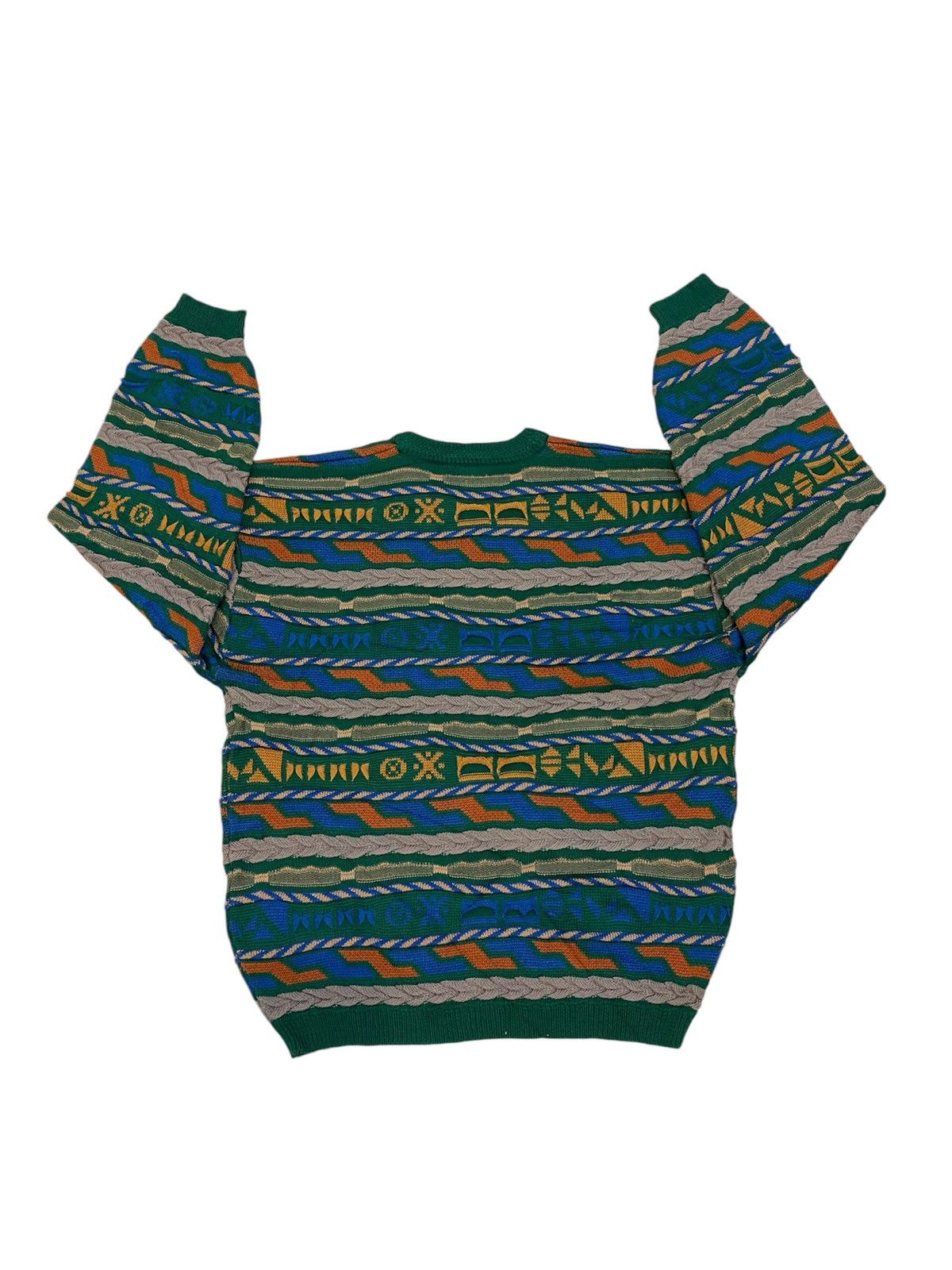 Art Comes First × Japanese Brand Multicolor Clover Pigeon Knitwear Art Shirt Size US L / EU 52-54 / 3 - 4 Thumbnail