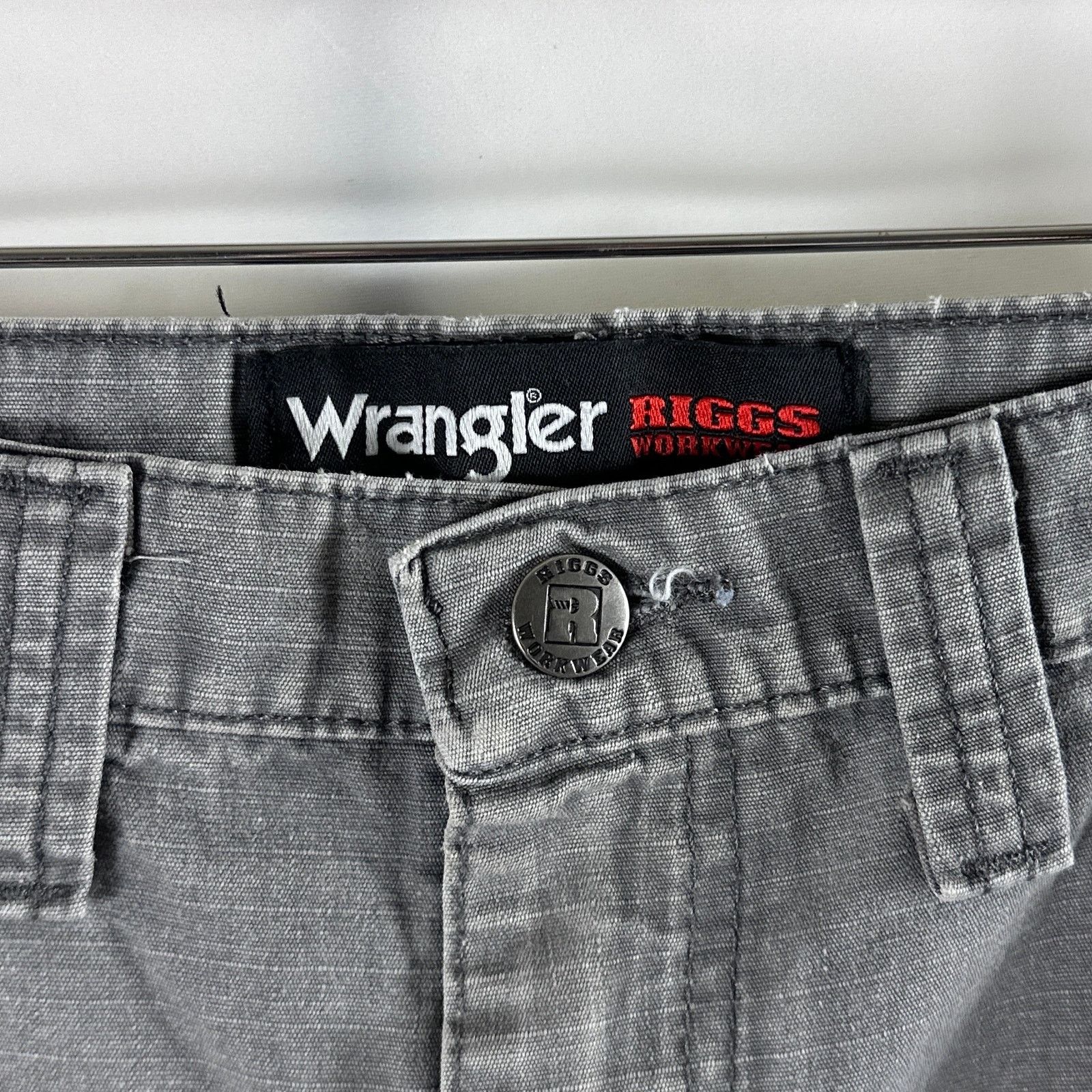 Wrangler Riggs Workwear Grey Carpenter Pants Ripstop Size US 44 / EU 60 - 5 Thumbnail