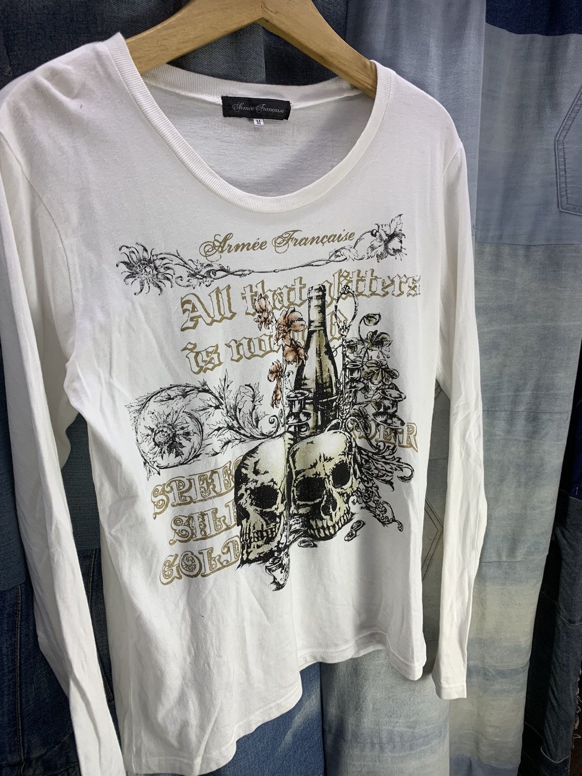 Hysteric Glamour × If Six Was Nine × Japanese Brand Armée Française poem skulls punk Size US M / EU 48-50 / 2 - 2 Thumbnail