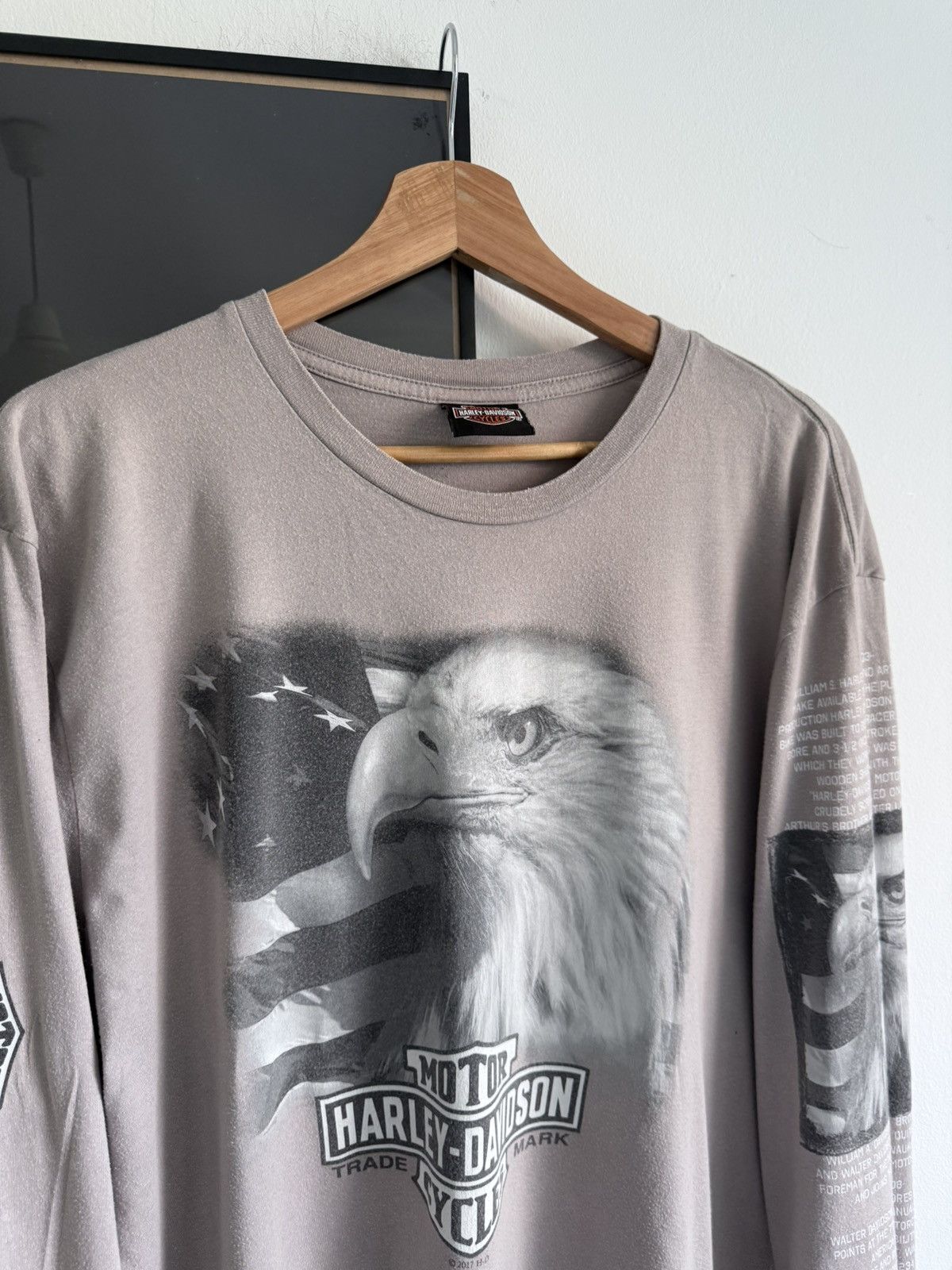 Harley Davidson Harley Davidson Vintage long sleeve Size US L / EU 52-54 / 3 - 3 Thumbnail
