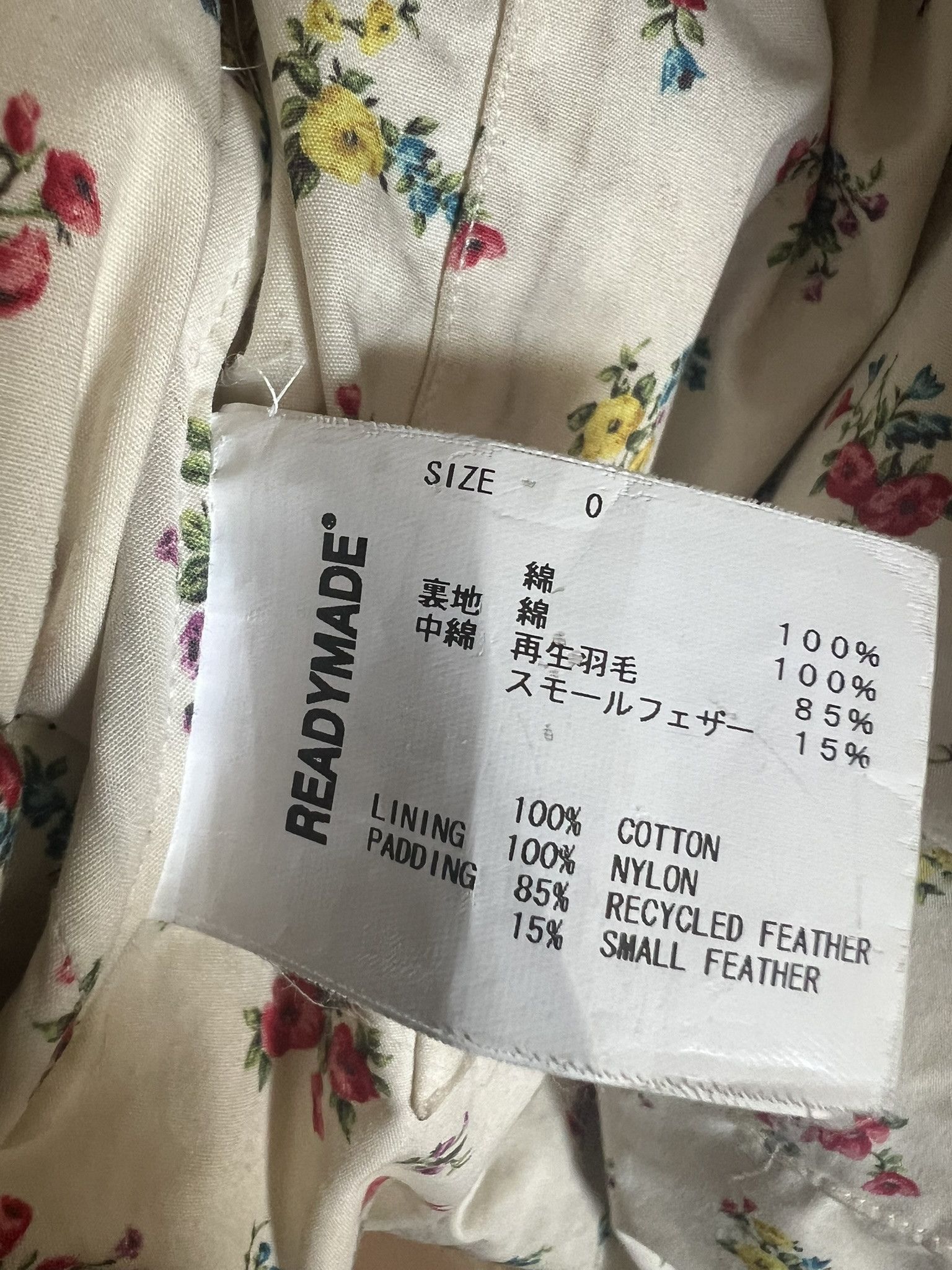 READYMADE ReadyMade Blue Bandana Paisley Puffer Jacket sz 0 Size US XS / EU 42 / 0 - 10 Thumbnail